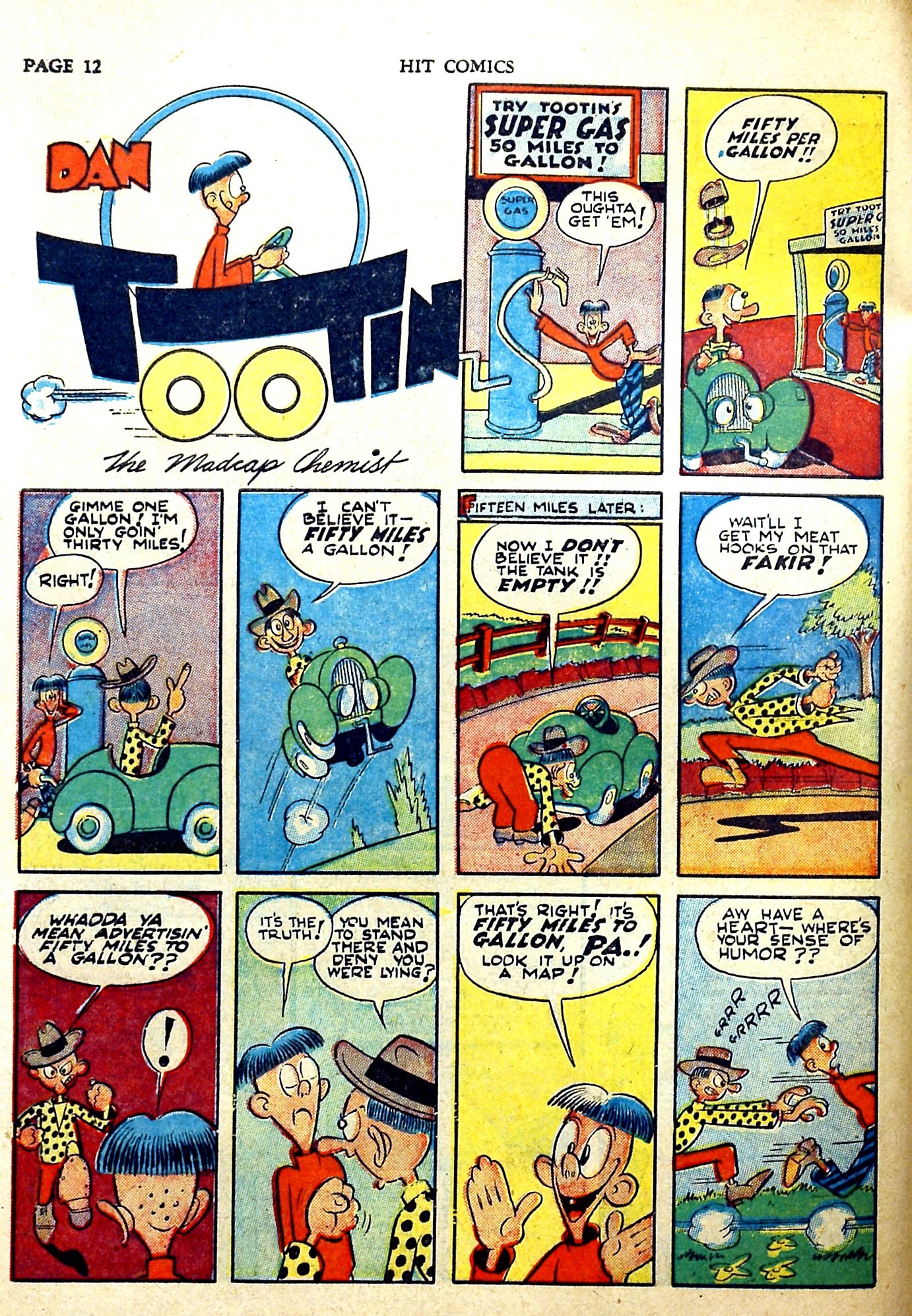 Read online Hit Comics comic -  Issue #18 - 13