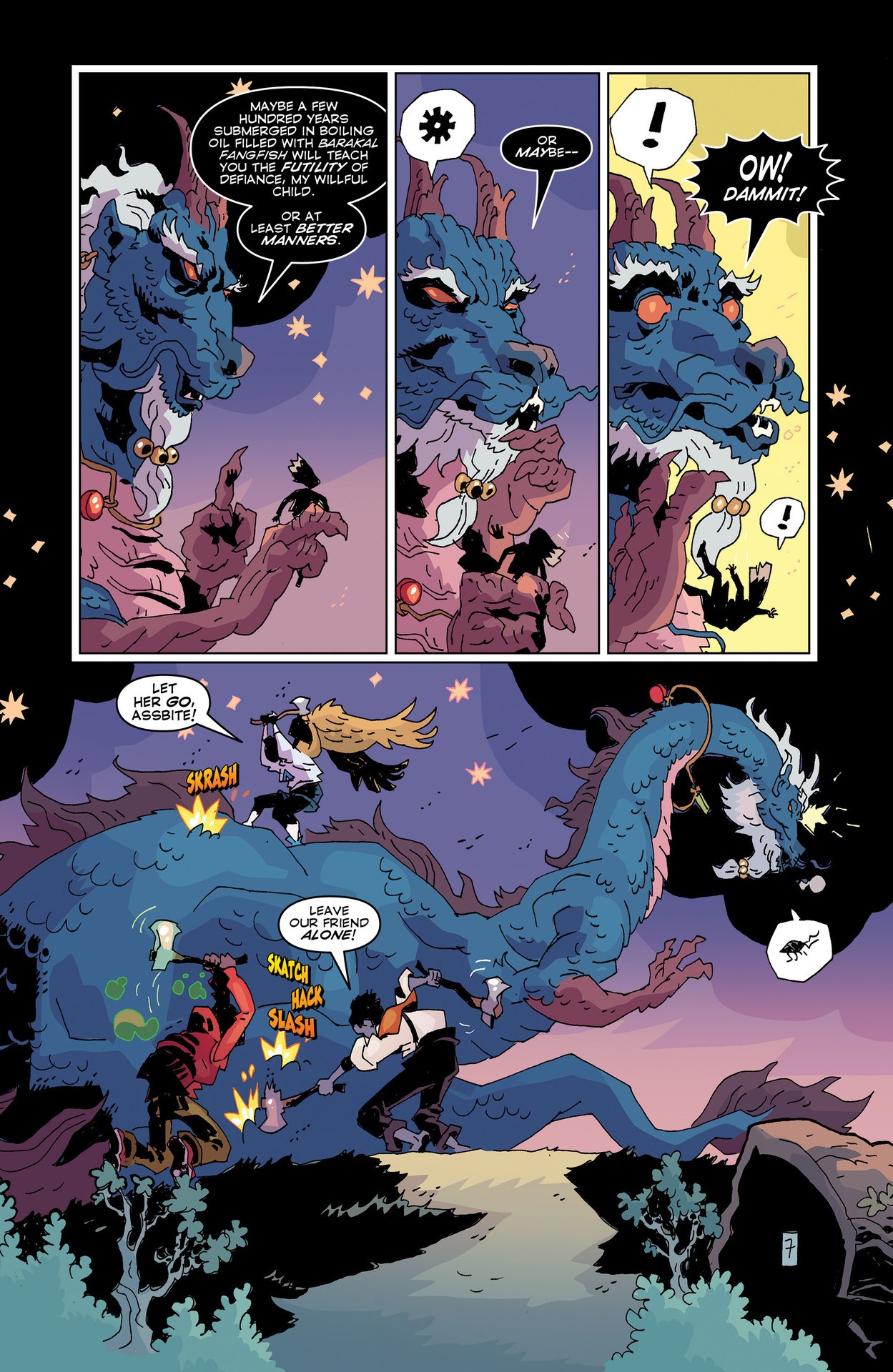 Read online In Hell We Fight! comic -  Issue #5 - 9