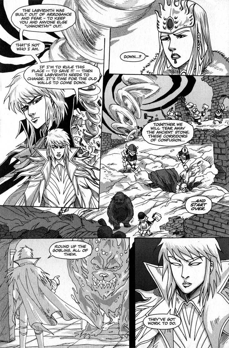 Read online Jim Henson's Return to Labyrinth comic -  Issue # Vol. 4 - 131