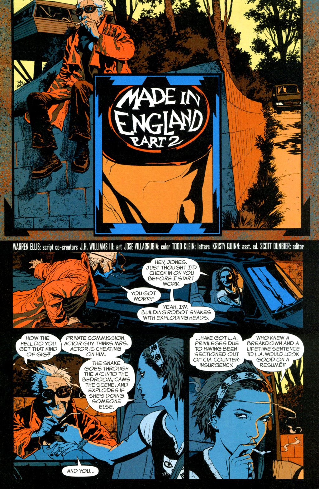 Read online Desolation Jones comic -  Issue #2 - 2