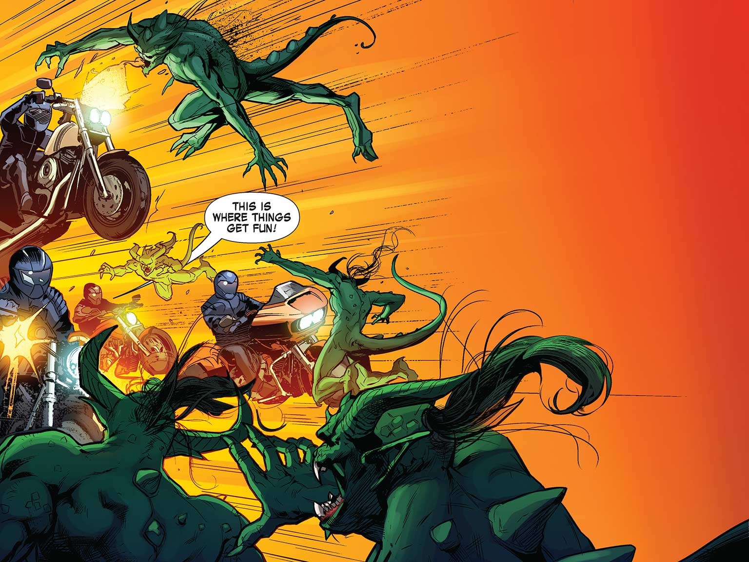 Read online Captain America Featuring Road Force comic -  Issue # Full - 19