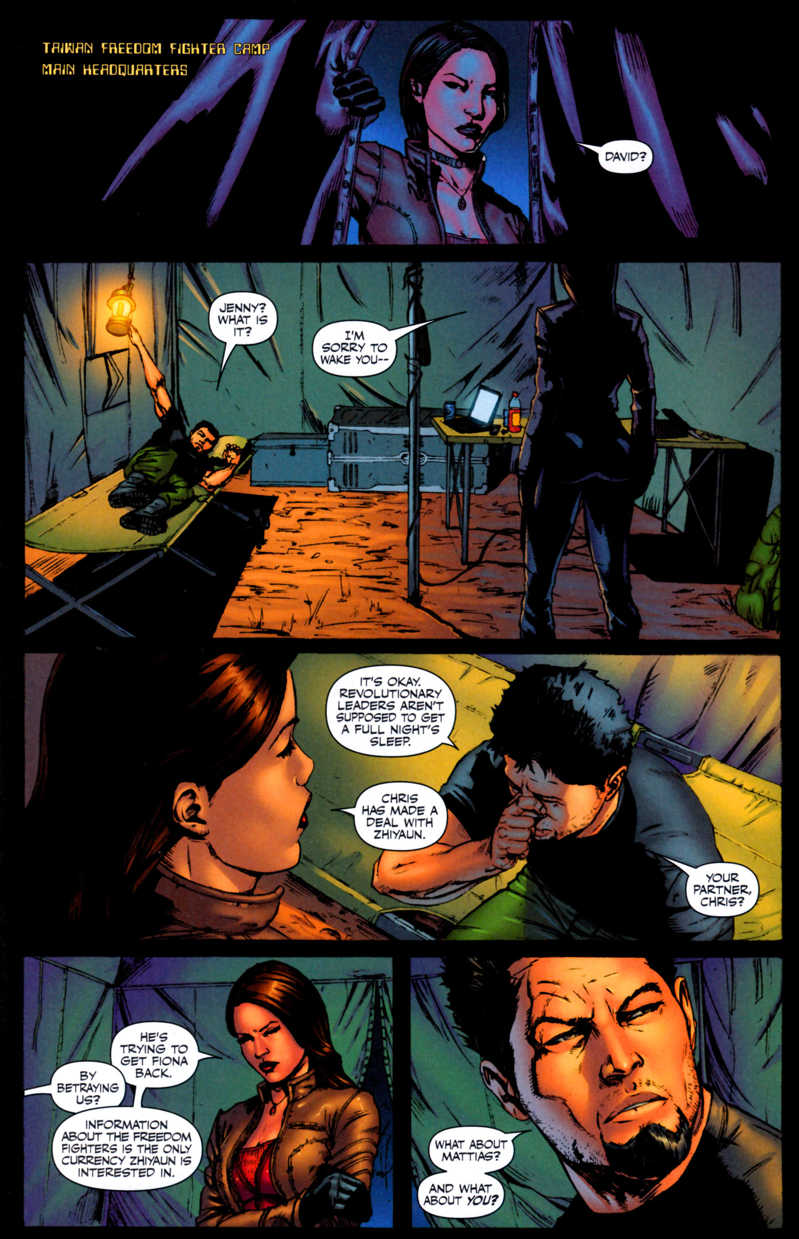 Read online Mercenaries comic -  Issue #2 - 9