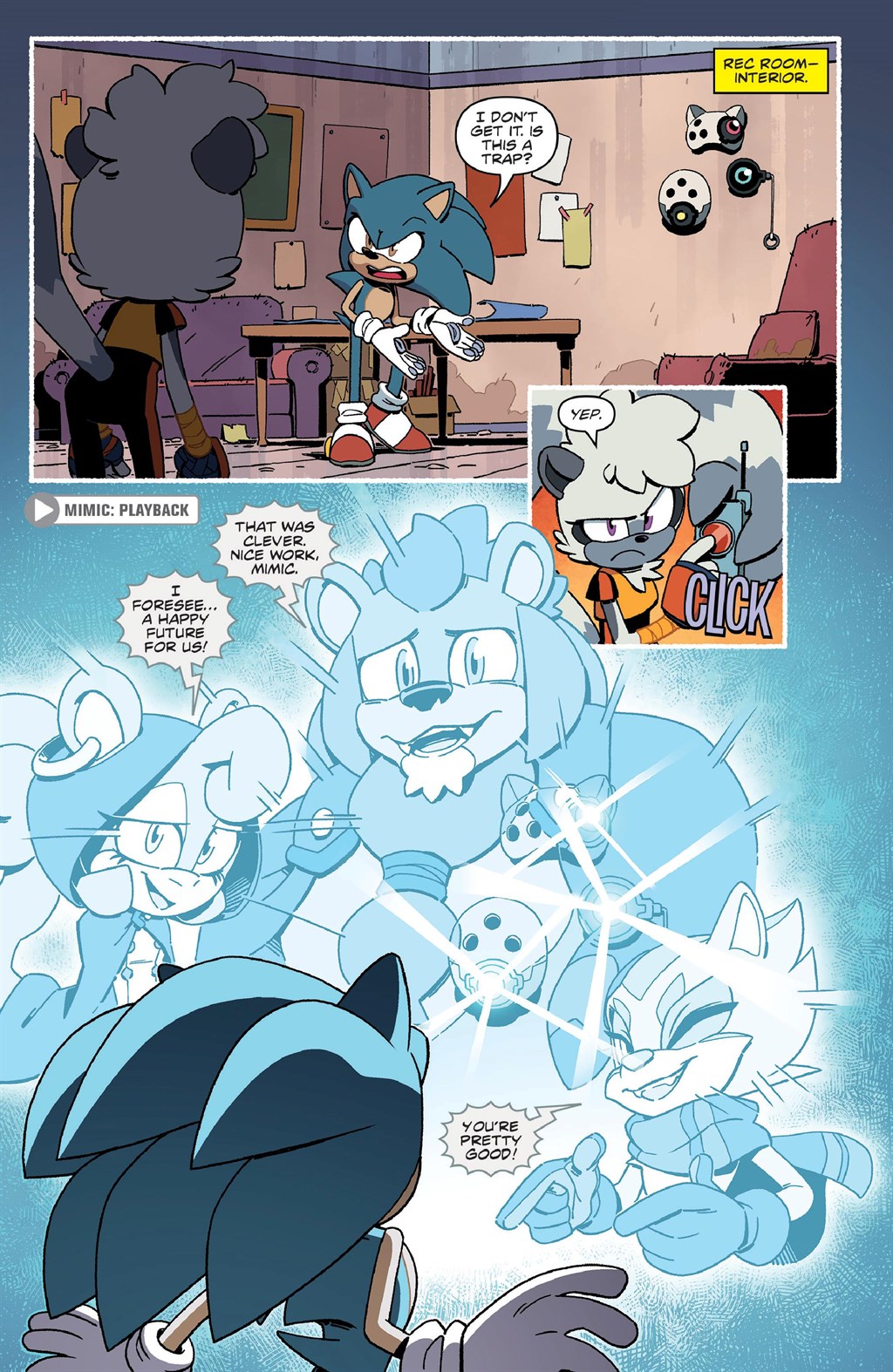 Read online Sonic the Hedgehog (2018) comic -  Issue # _The IDW Collection 2 (Part 3) - 17