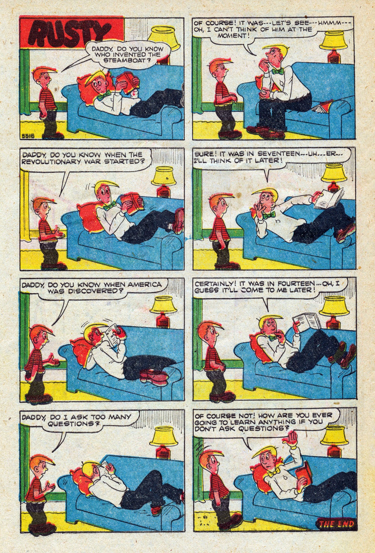 Read online Rusty and Her Family comic -  Issue #21 - 32