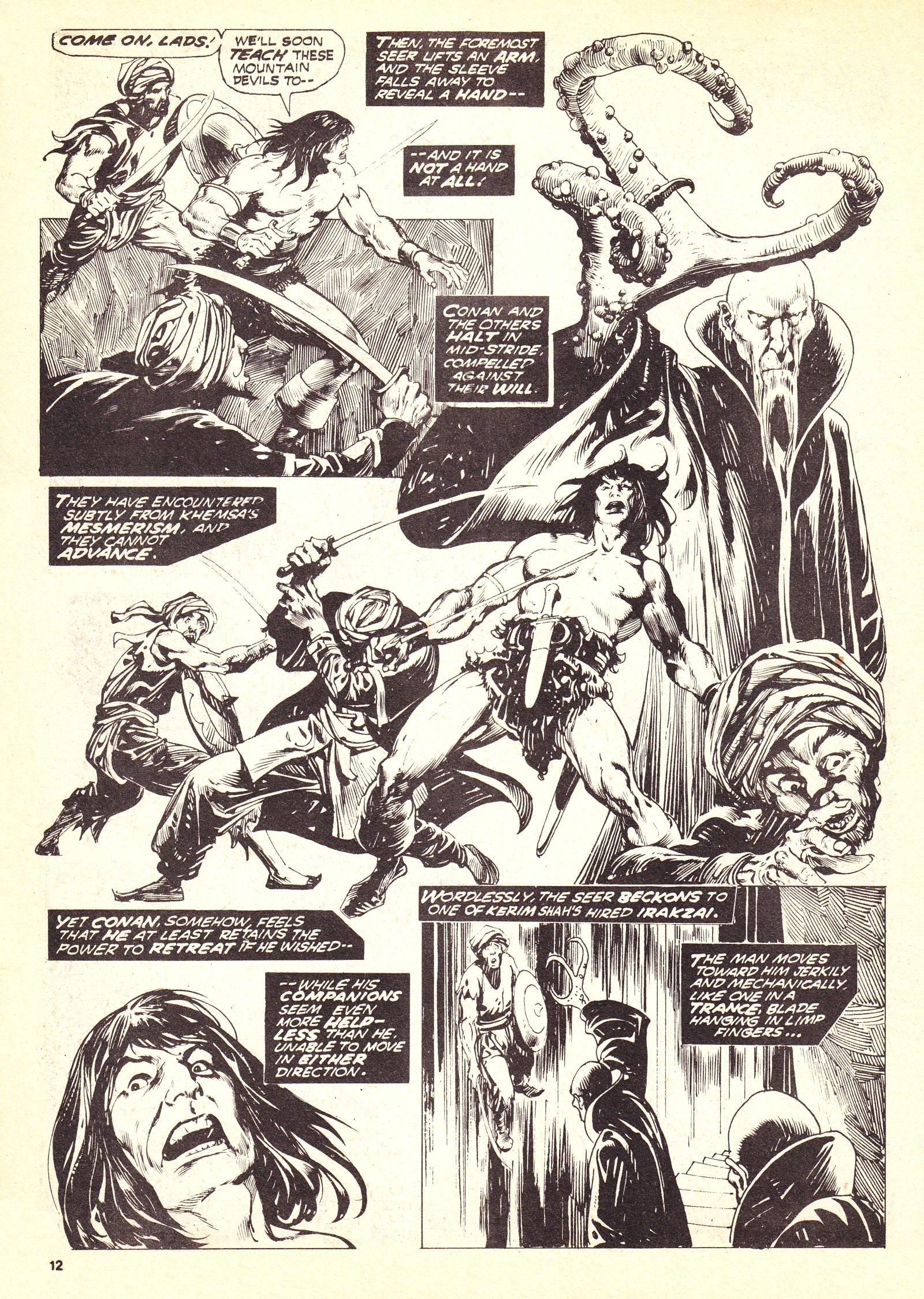 Read online The Savage Sword of Conan (1975) comic -  Issue #8 - 12