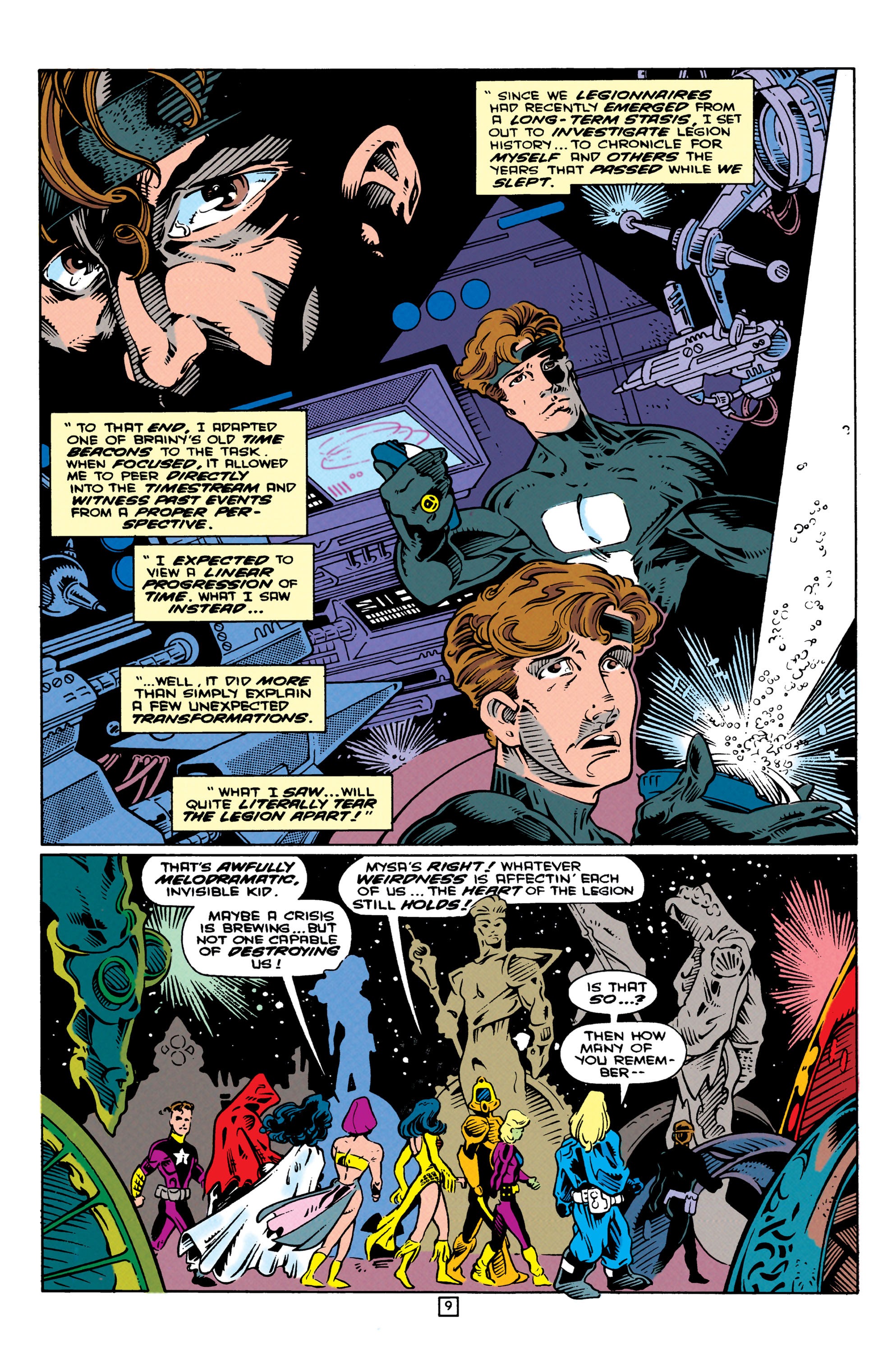 Read online Legionnaires comic -  Issue #17 - 10