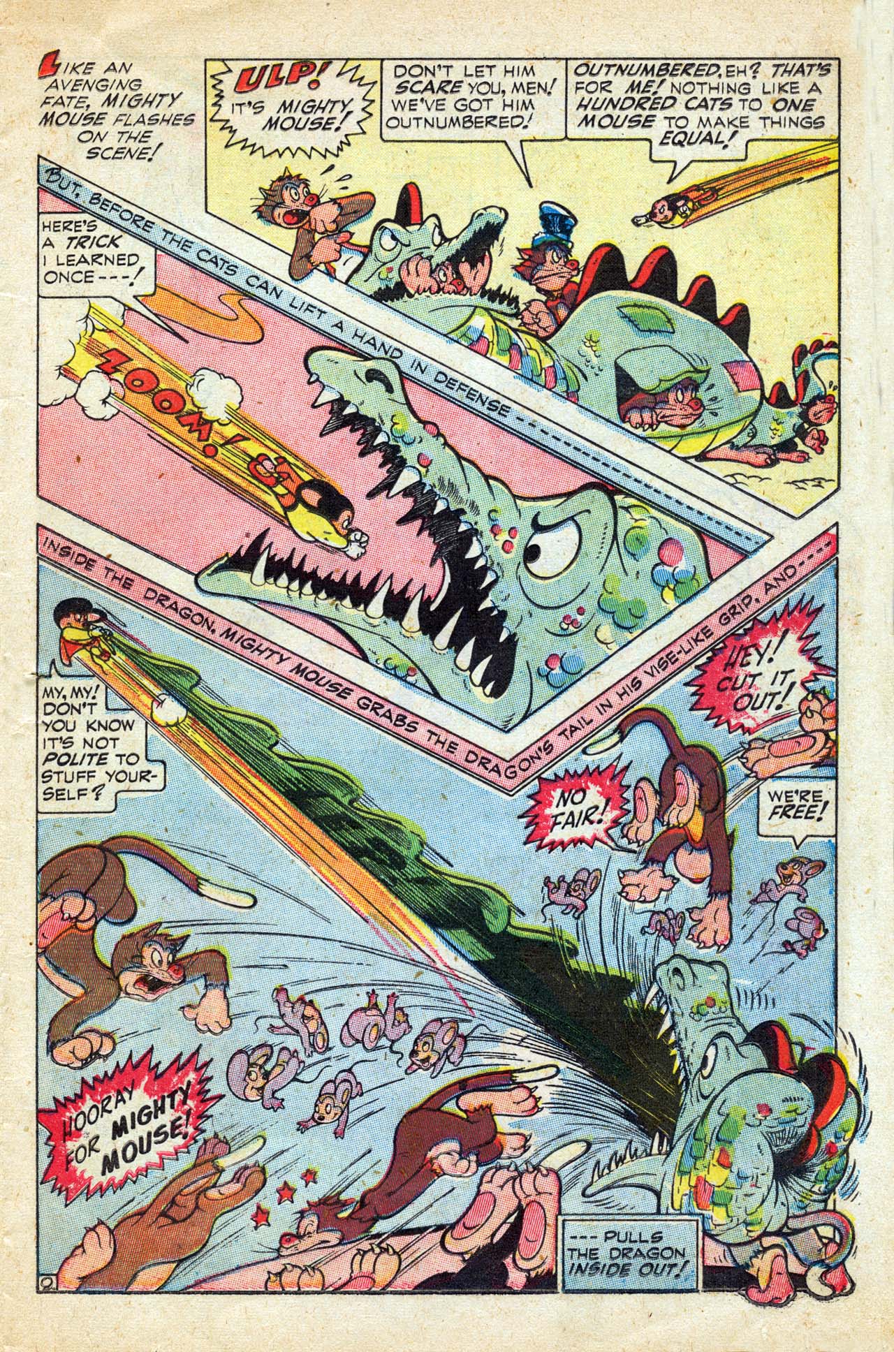 Read online Paul Terry's Mighty Mouse Comics comic -  Issue #2 - 11
