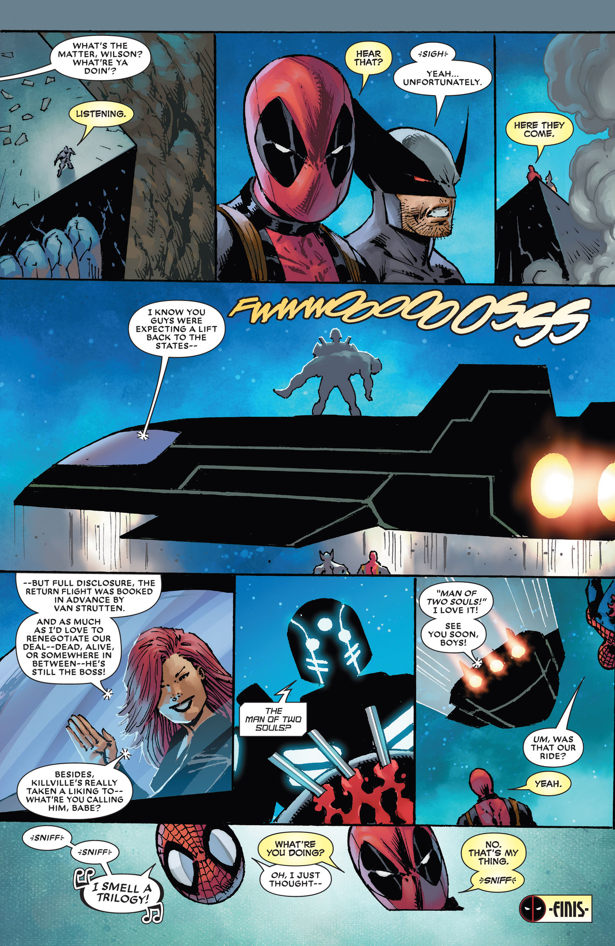 Read online Deadpool: Badder Blood comic -  Issue #5 - 25