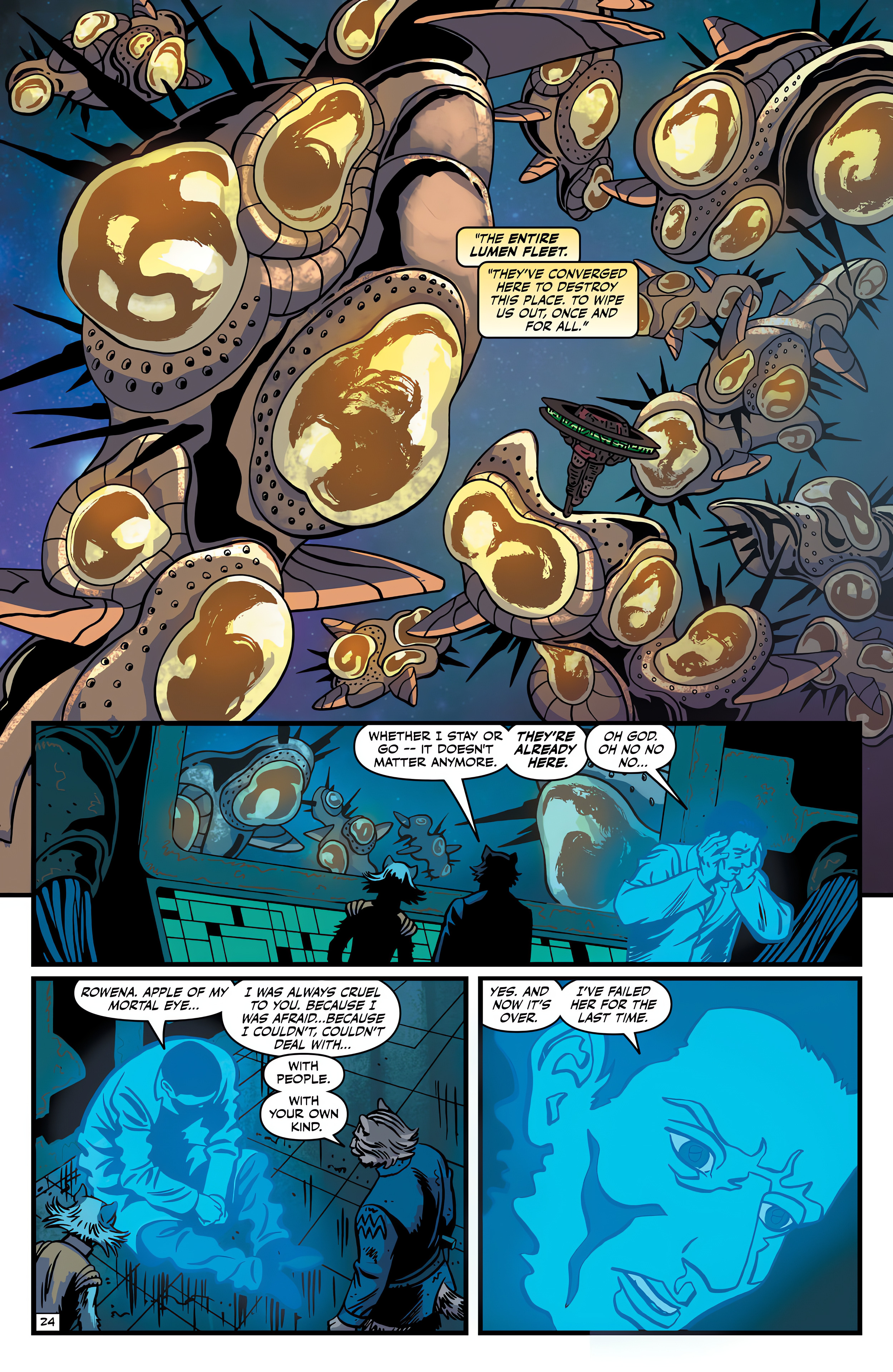 Read online Captain Ginger: The Last Feeder comic -  Issue #1 - 25