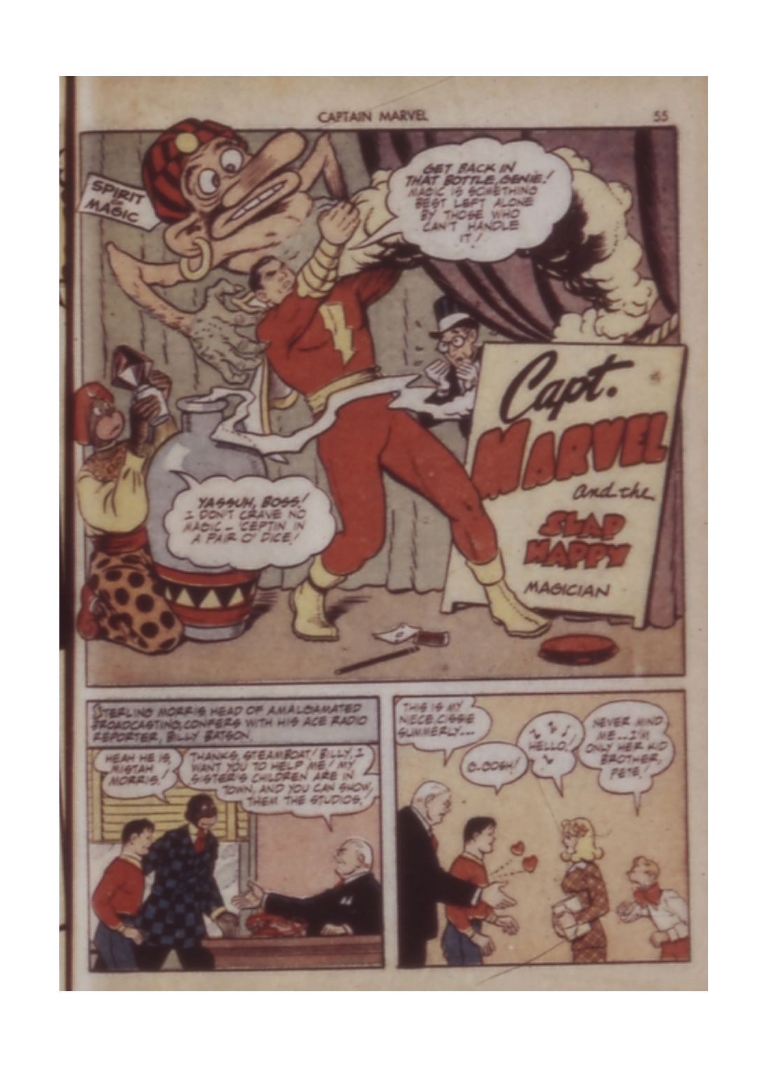 Read online Captain Marvel Adventures comic -  Issue #12 - 55