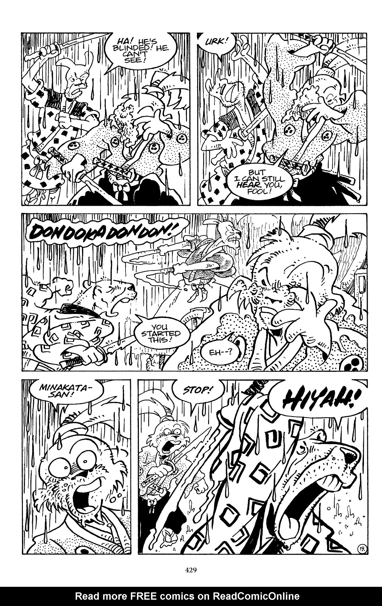 Read online The Usagi Yojimbo Saga comic -  Issue # TPB 7 - 422