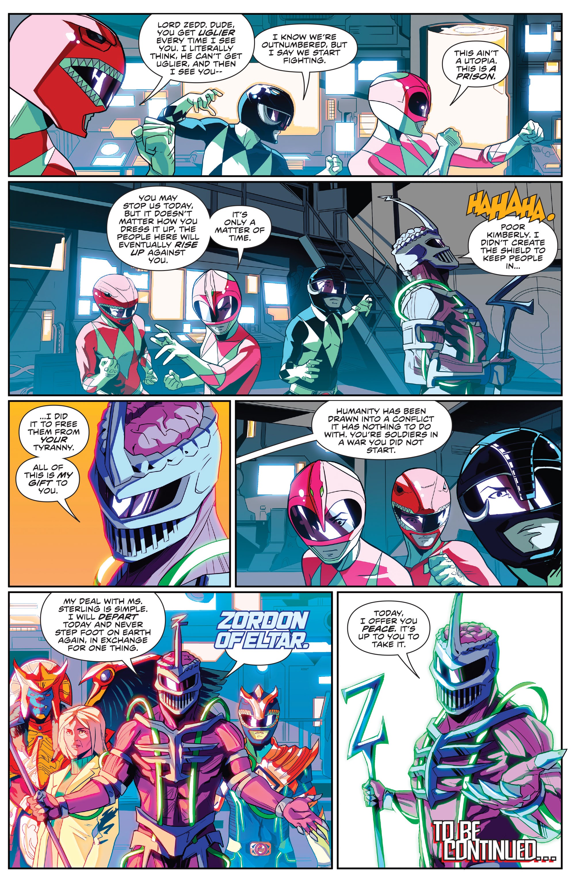 Read online Mighty Morphin comic -  Issue #7 - 24