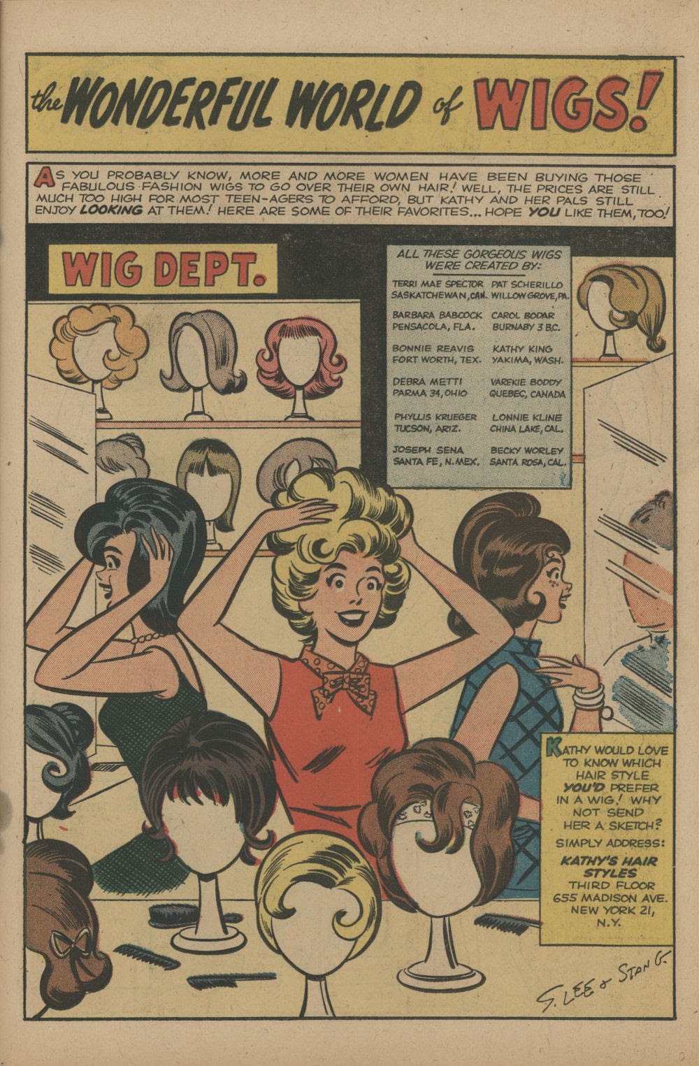 Read online Kathy (1959) comic -  Issue #18 - 23