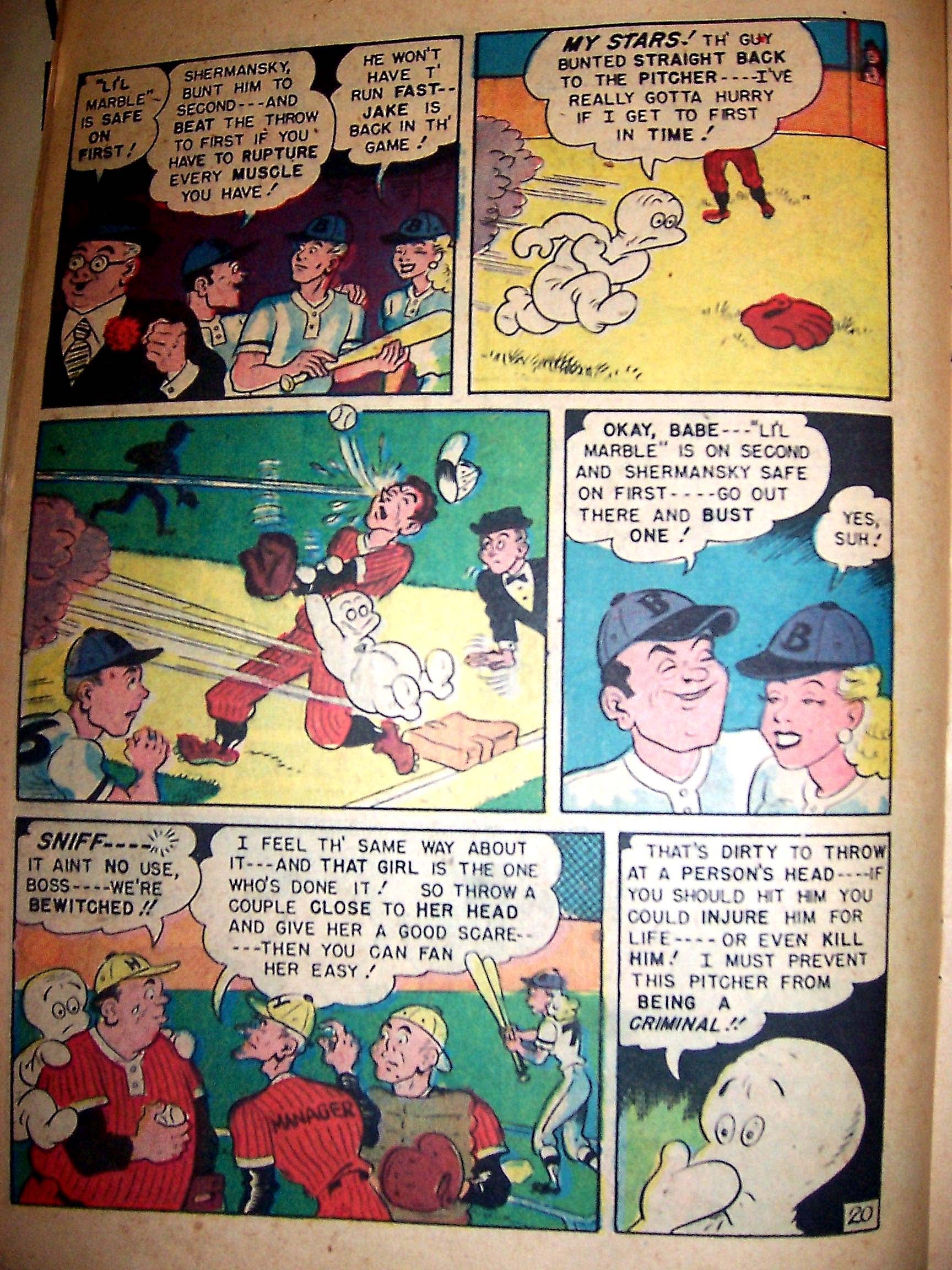Read online Babe (1948) comic -  Issue #9 - 22