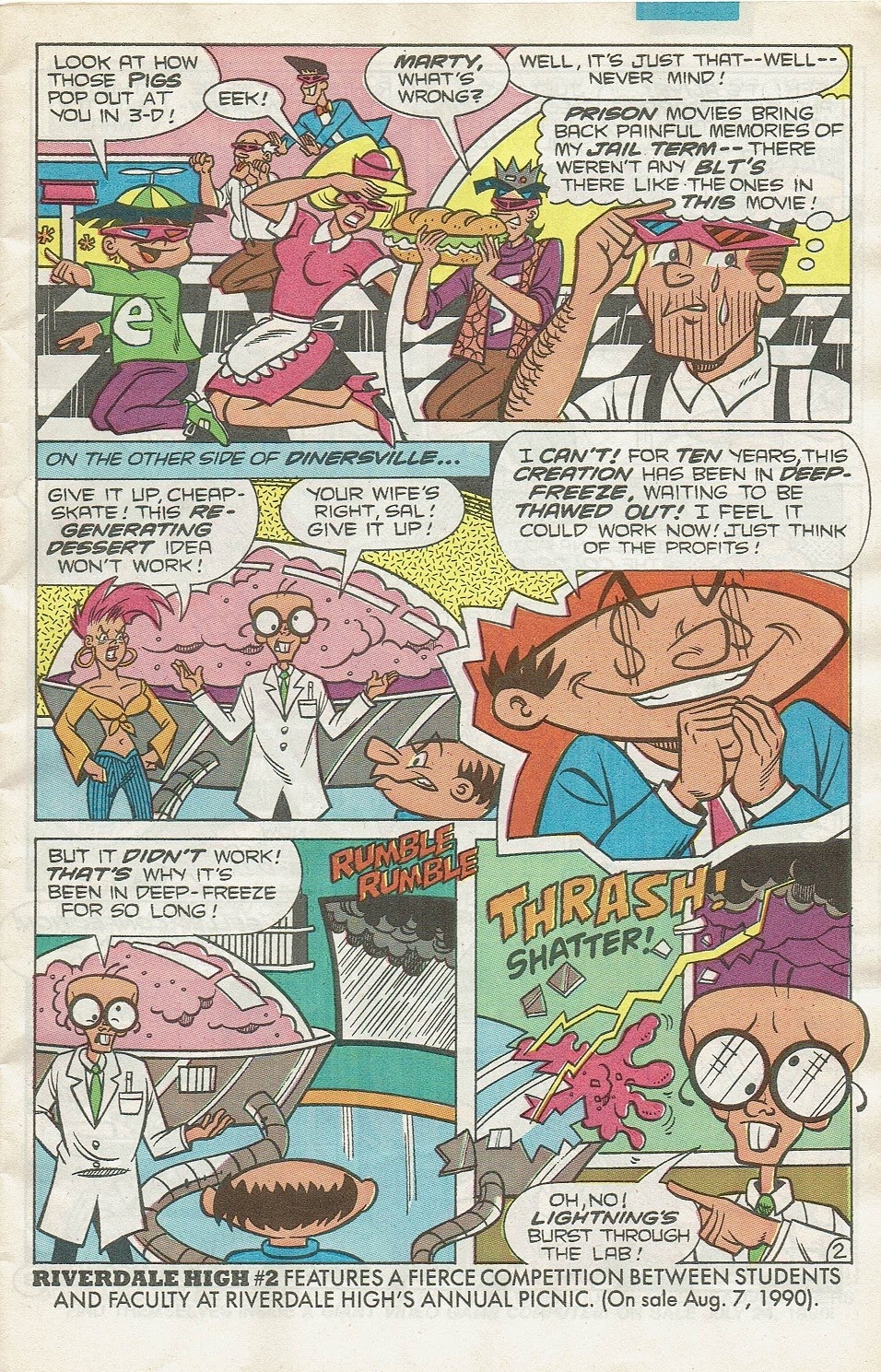 Read online Jughead's Diner comic -  Issue #4 - 5