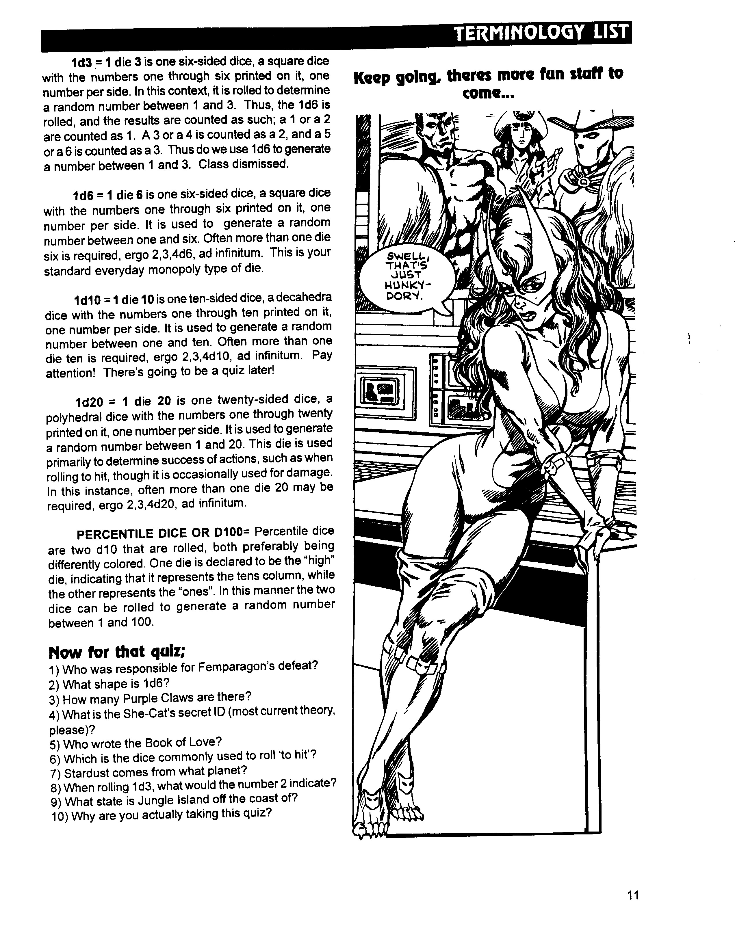 Read online Superbabes: The Femforce Role-Playing Game comic -  Issue # TPB - 13
