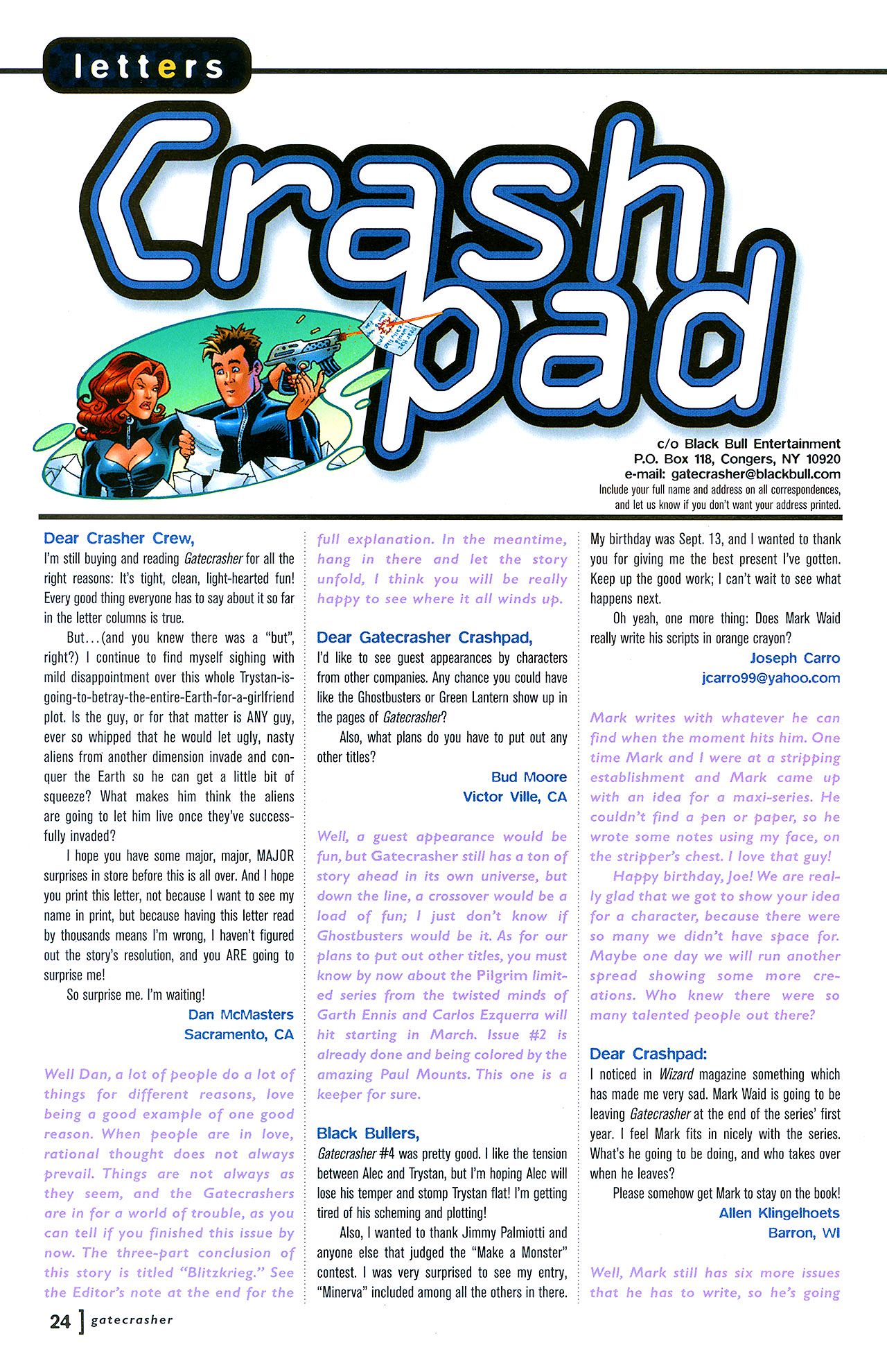 Read online Gatecrasher comic -  Issue #6 - 25