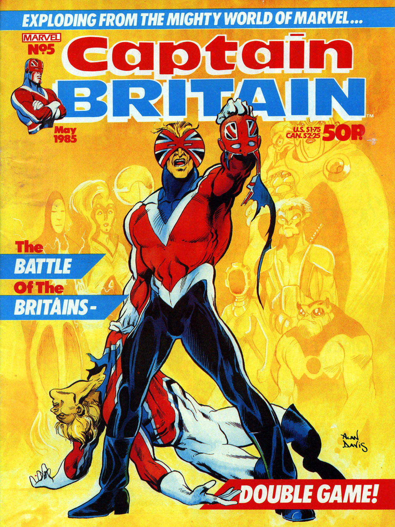 Read online Captain Britain (1985) comic -  Issue #5 - 1