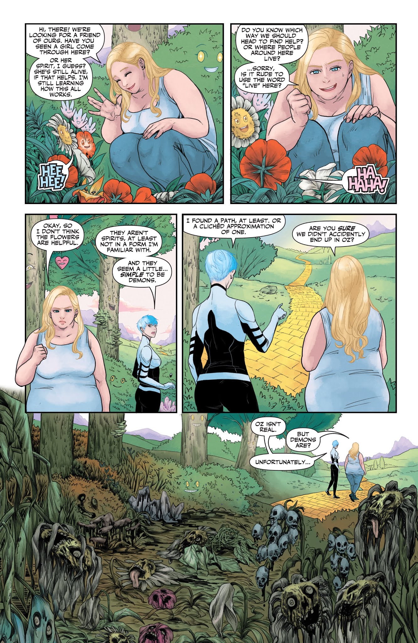 Read online Faith Dreamside comic -  Issue #3 - 6