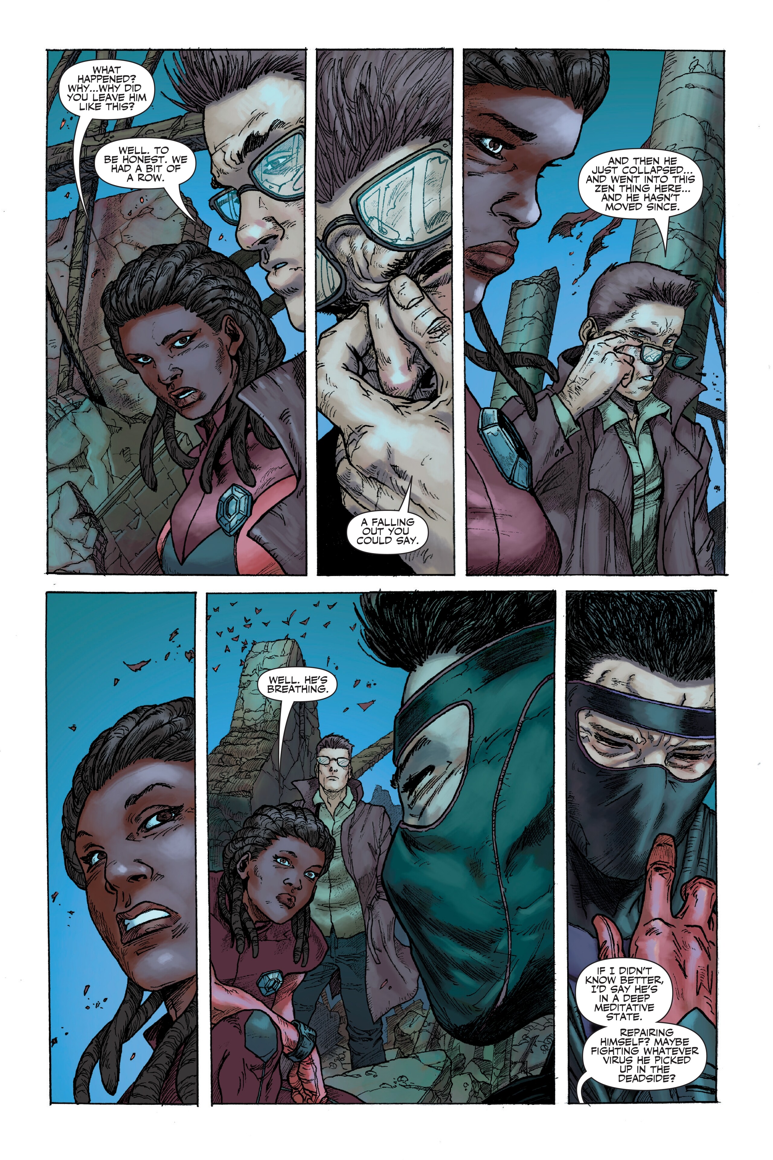 Read online Ninjak (2015) comic -  Issue # _Deluxe Edition 2 (Part 2) - 89