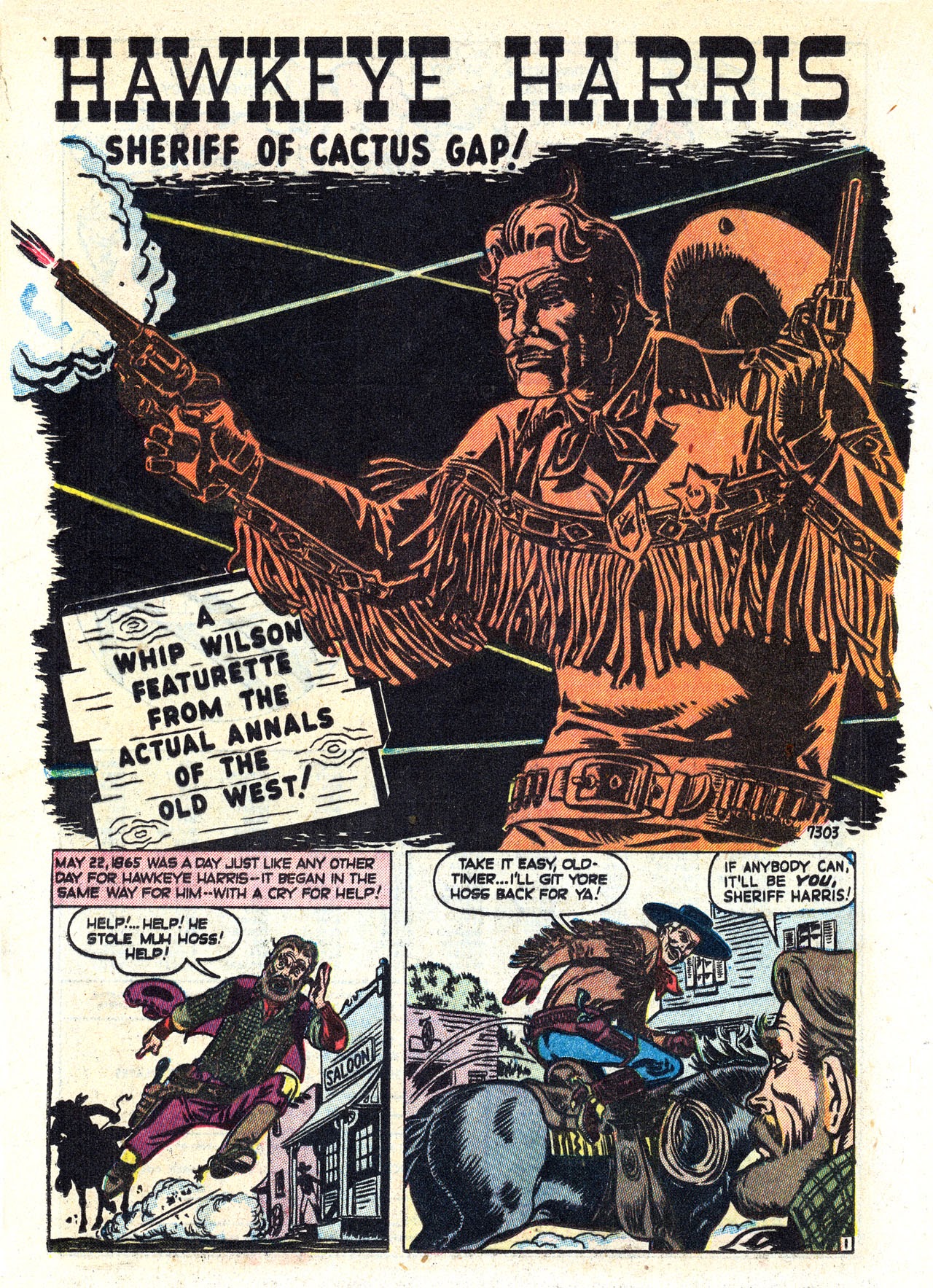 Read online Whip Wilson comic -  Issue #9 - 28