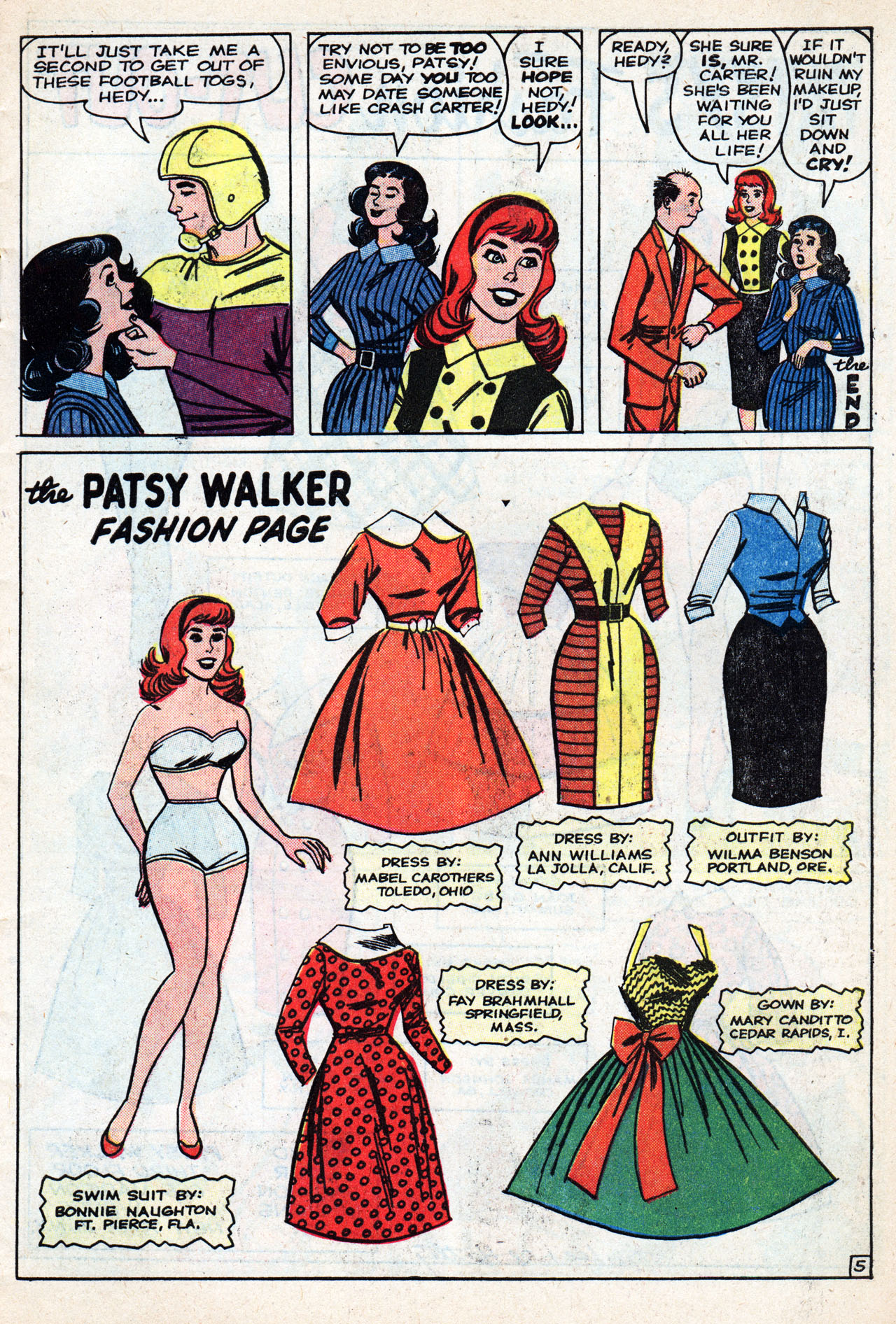 Read online Patsy Walker comic -  Issue #94 - 7