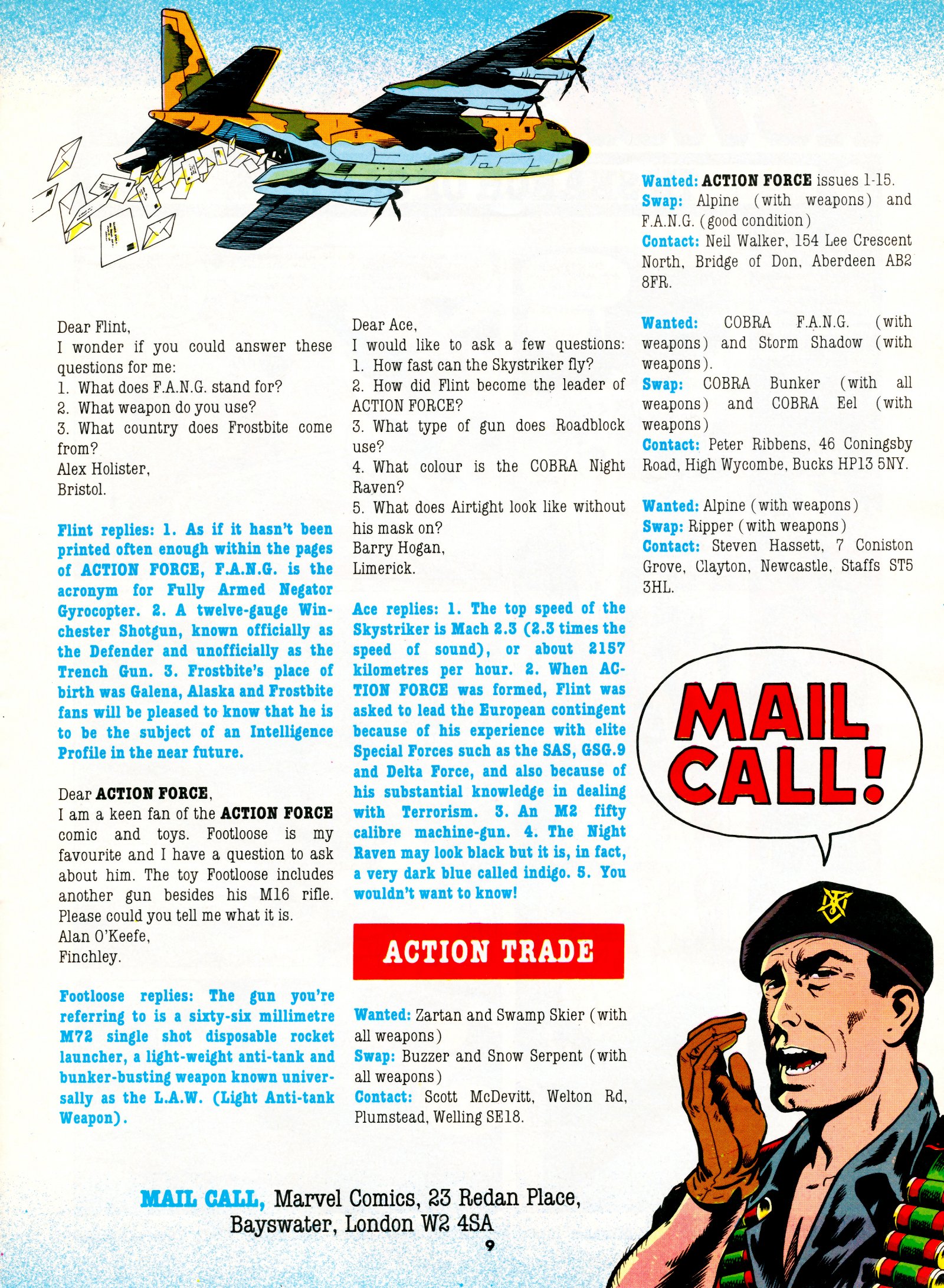 Read online Action Force comic -  Issue #45 - 9