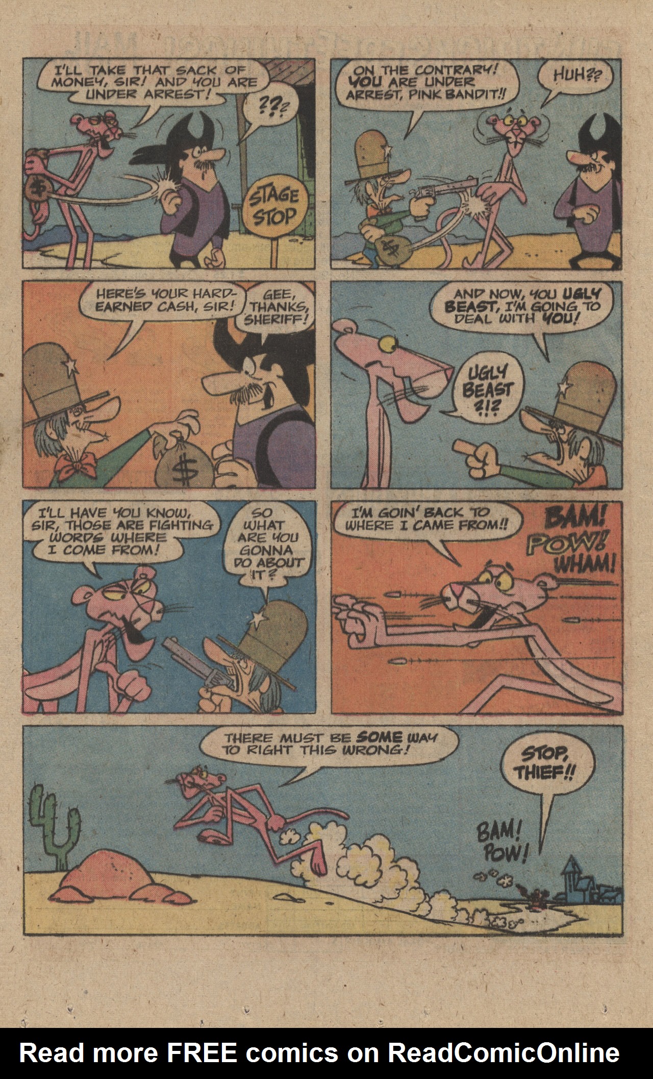 Read online The Pink Panther (1971) comic -  Issue #36 - 16