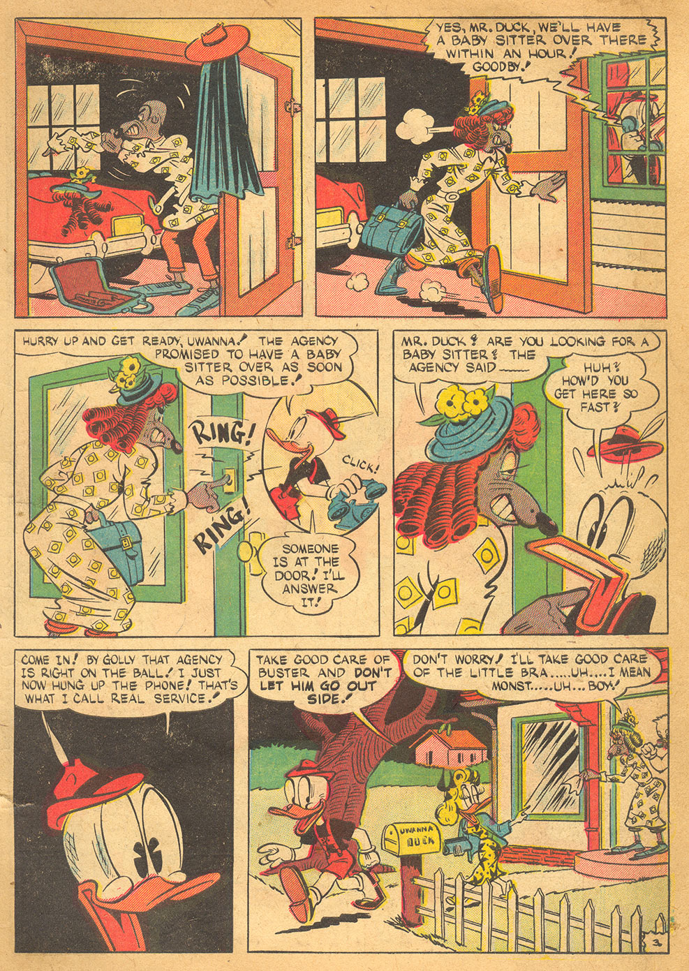 Read online Super Duck Comics comic -  Issue #42 - 5
