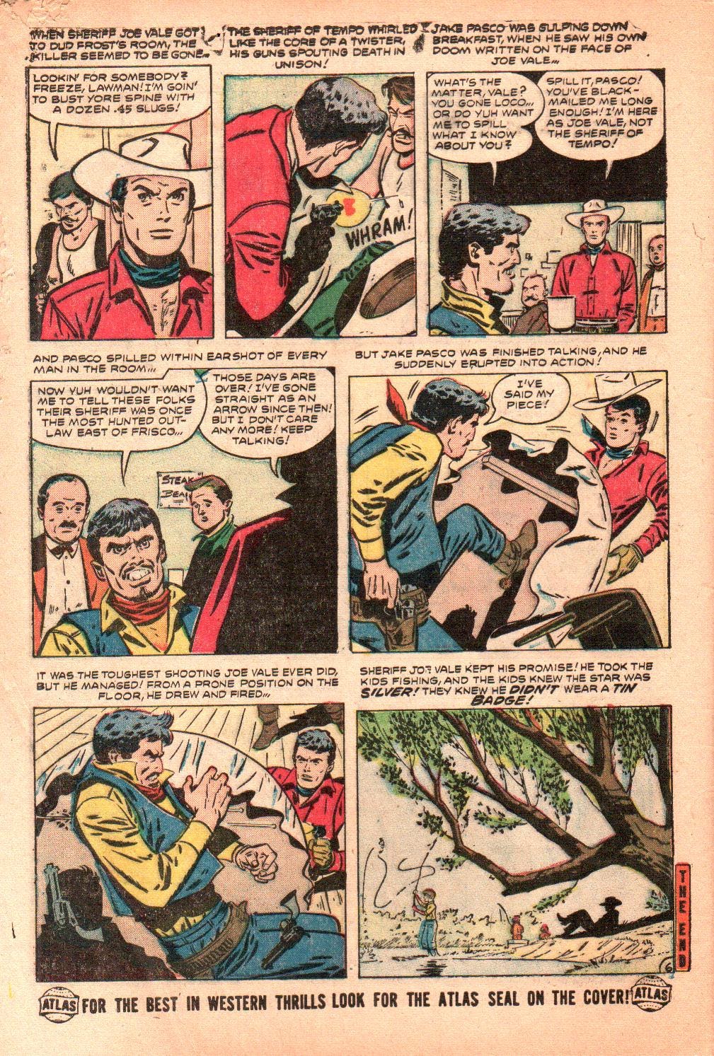 Read online Outlaw Fighters comic -  Issue #3 - 8