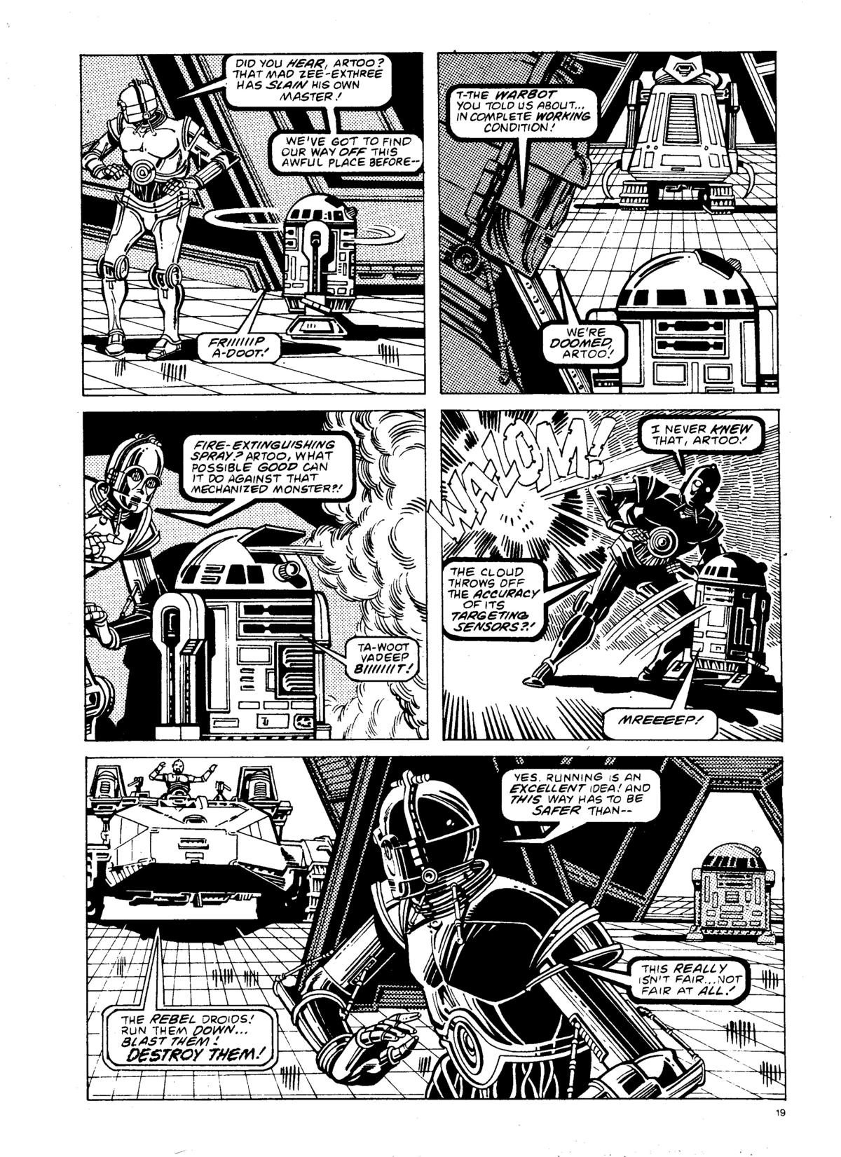 Read online Star Wars Weekly comic -  Issue #142 - 19
