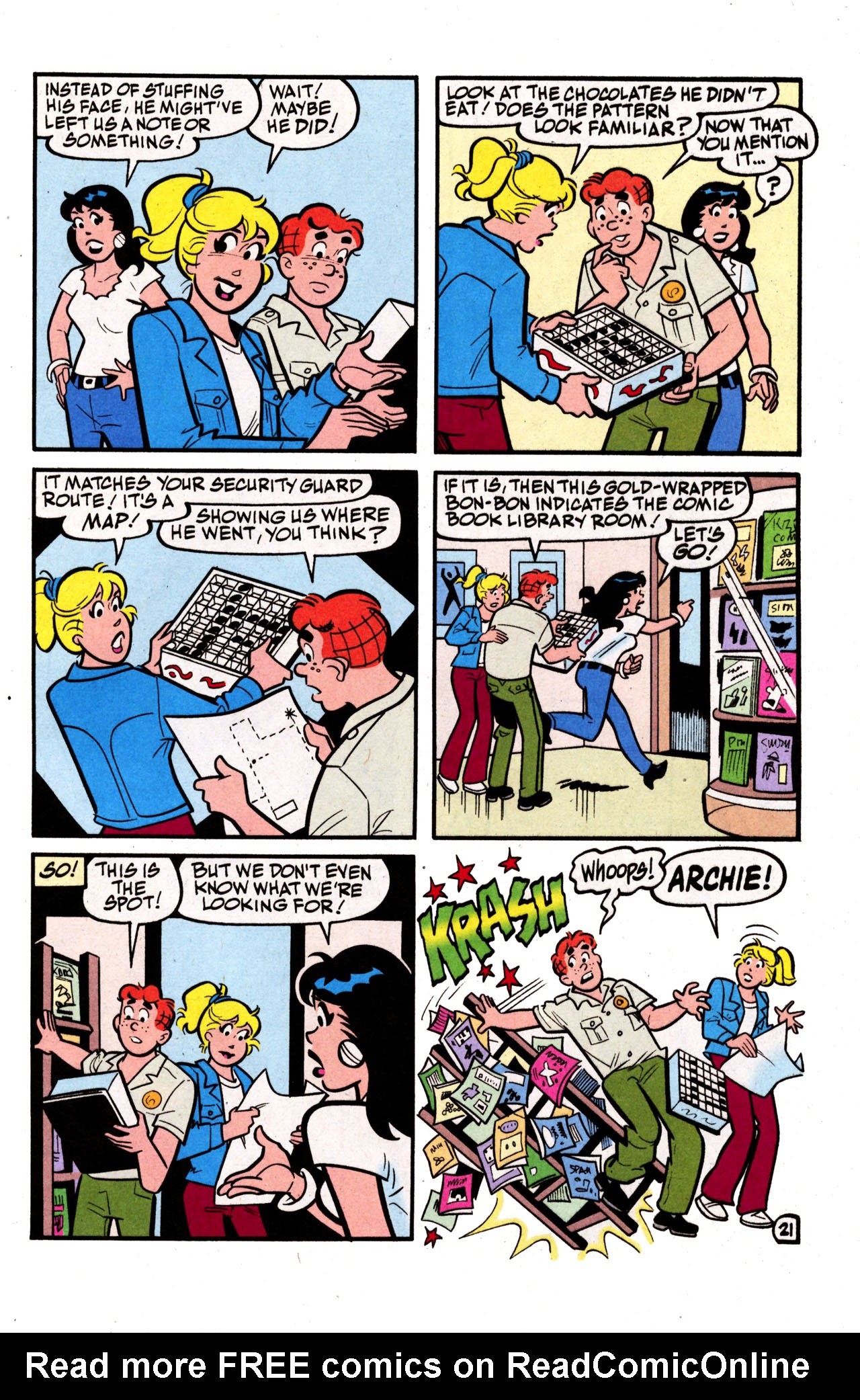 Read online Jughead Comics, Night at Geppi's Entertainment Museum, Free Comic Book Day Edition comic -  Issue # Full - 29