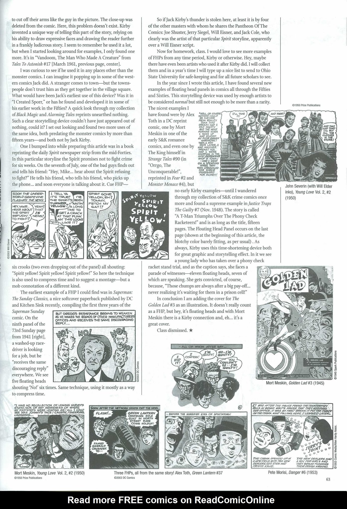 Read online The Jack Kirby Collector comic -  Issue #37 - 66