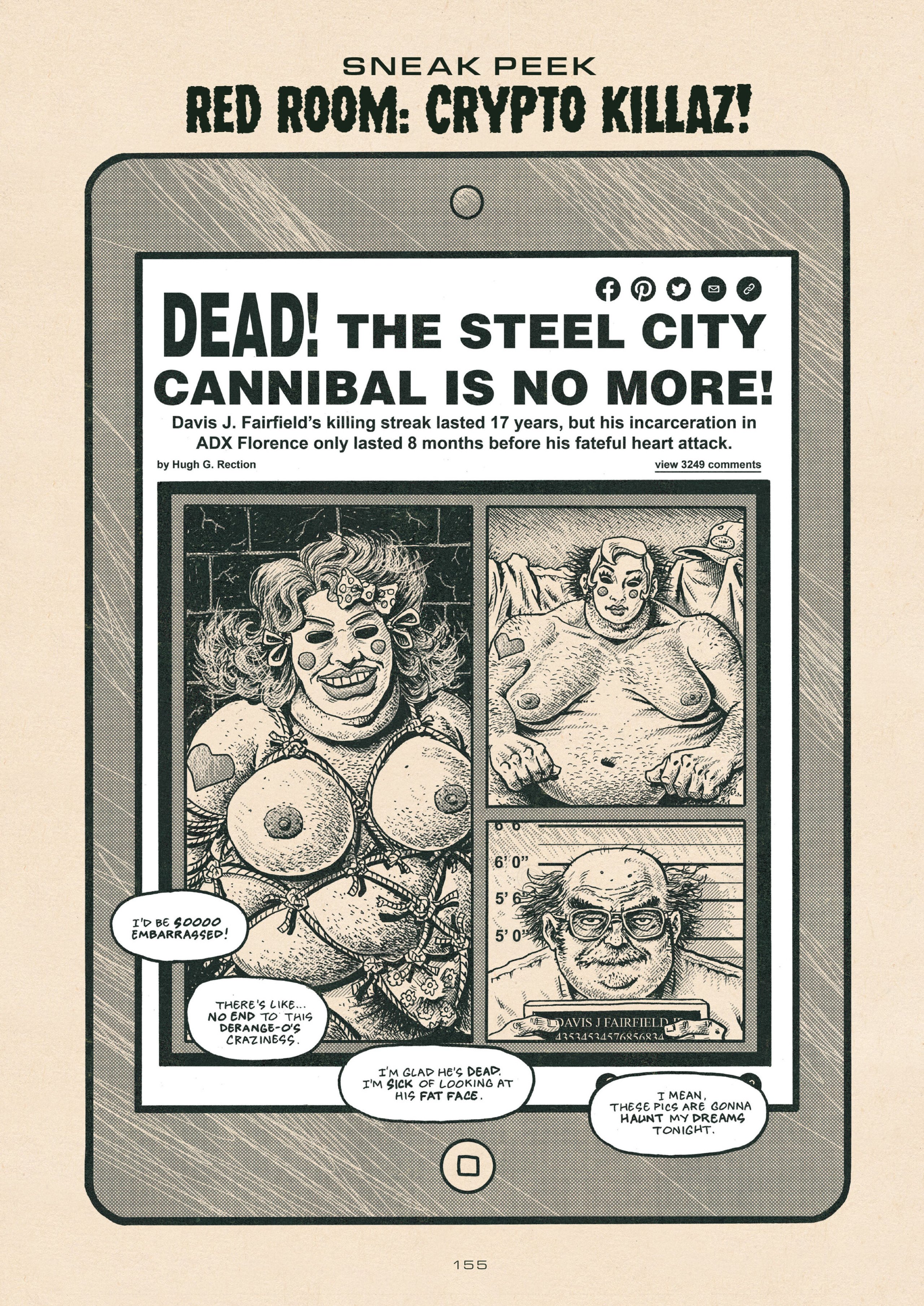 Read online Red Room: Trigger Warnings comic -  Issue # TPB - 165