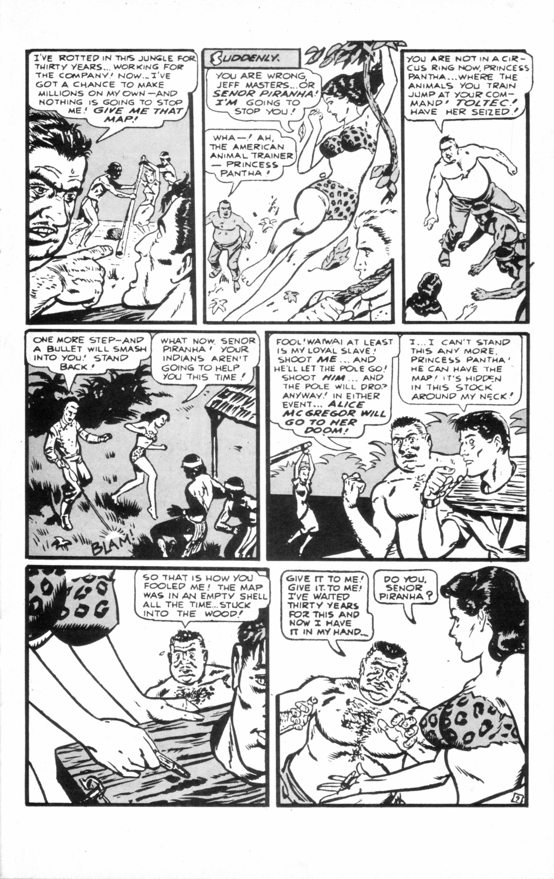 Read online Jungle Girls (1988) comic -  Issue #14 - 25