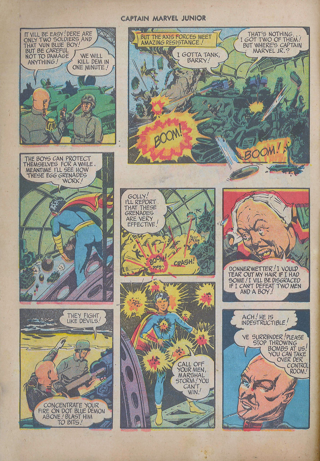 Read online Captain Marvel, Jr. comic -  Issue #23 - 11