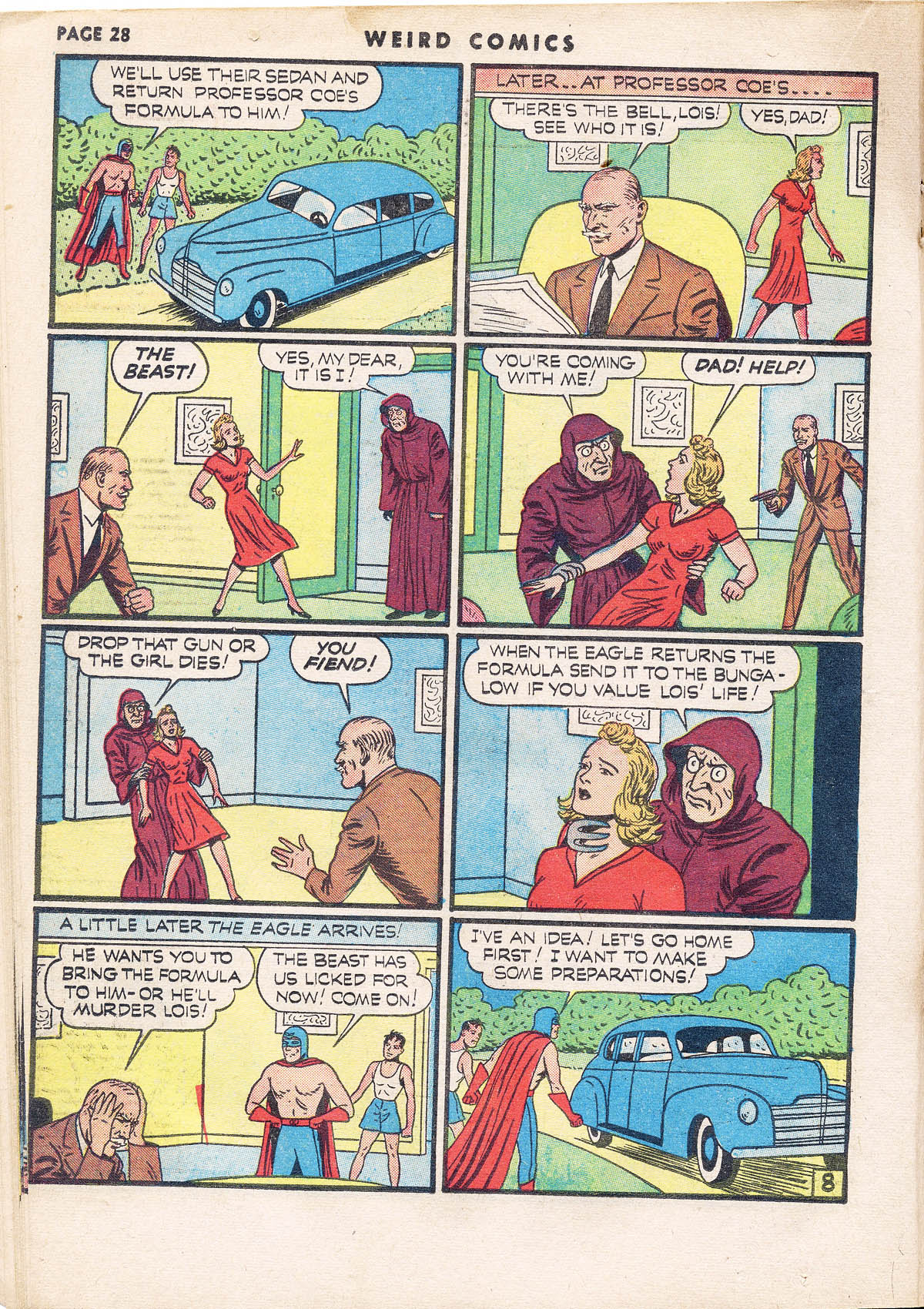 Read online Weird Comics comic -  Issue #13 - 29