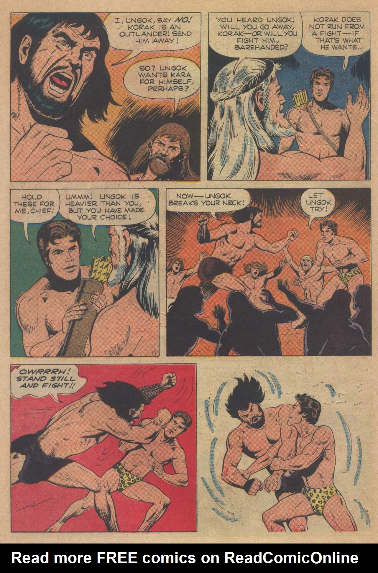 Read online Korak, Son of Tarzan (1964) comic -  Issue #20 - 10