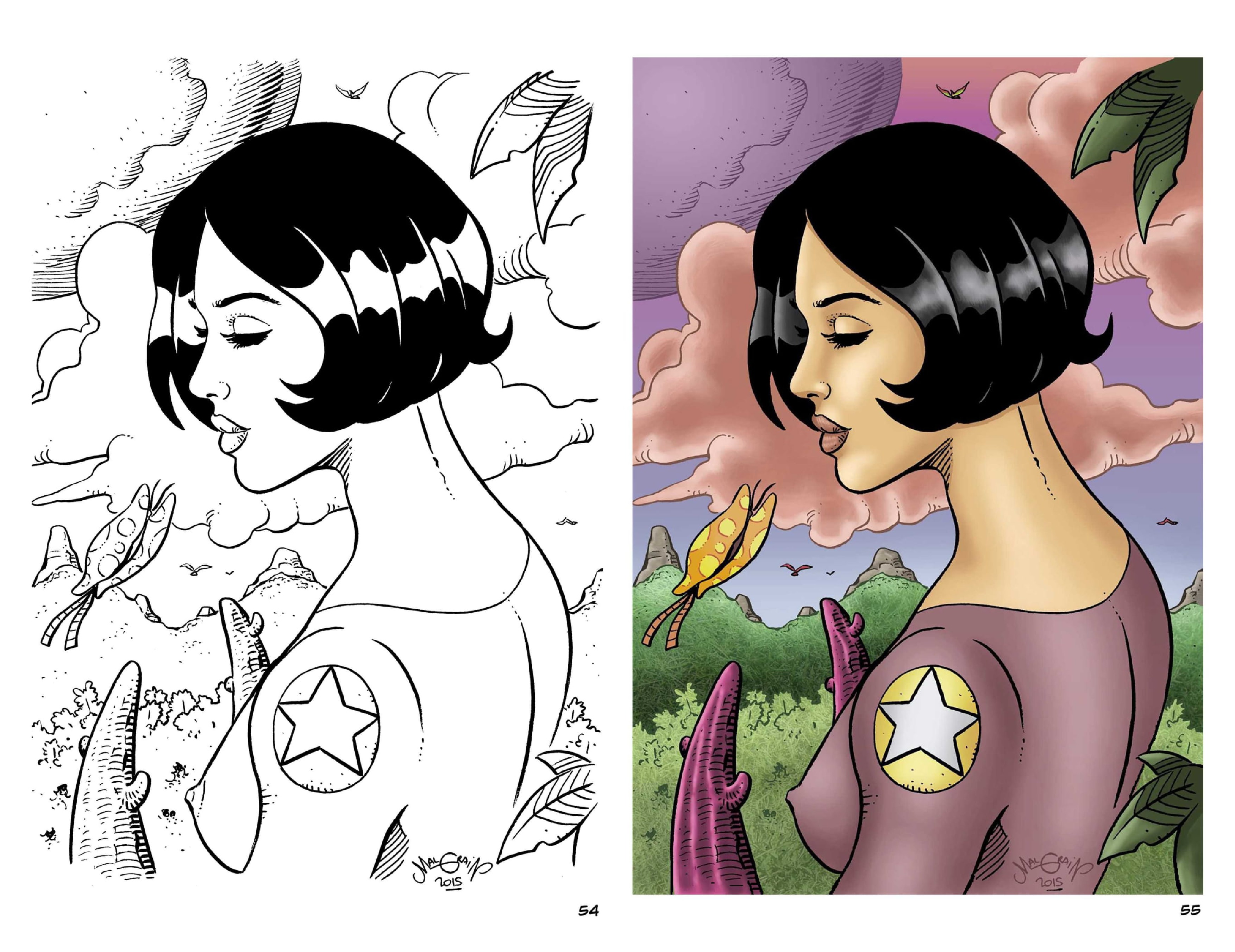 Read online The Art of Chris Malgrain comic -  Issue #7 - 45