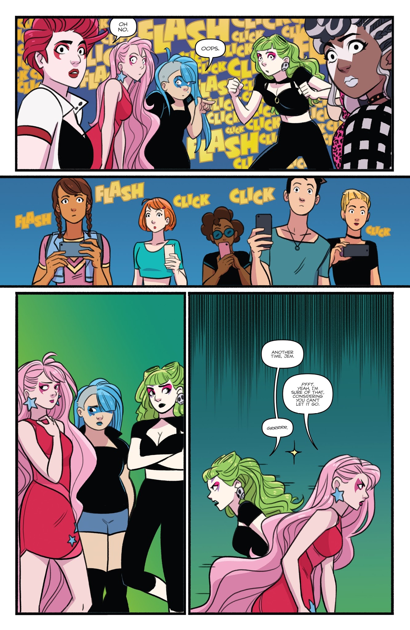 Read online Jem and the Holograms: Infinite comic -  Issue #1 - 14