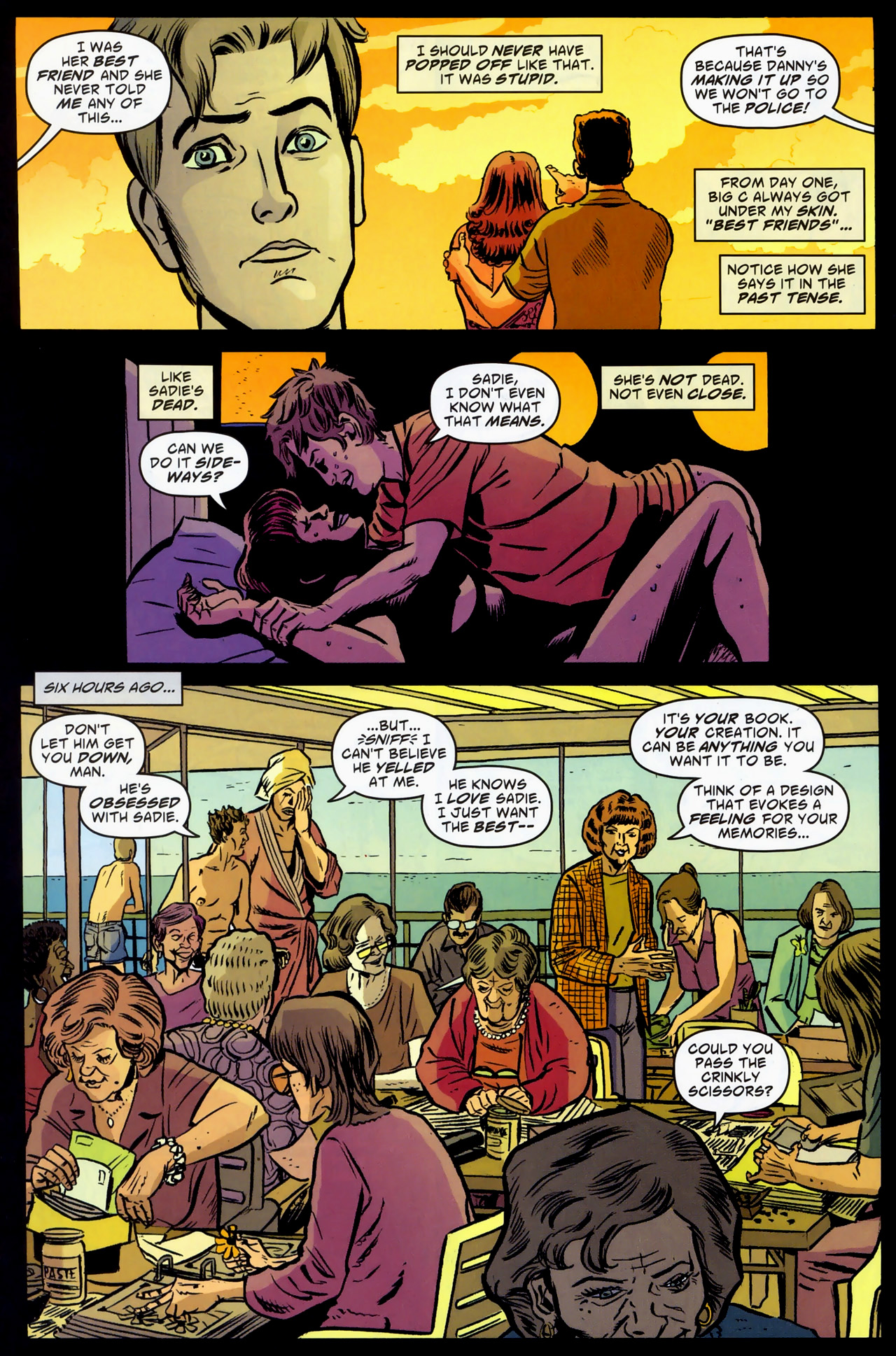 Read online Young Liars comic -  Issue #4 - 9