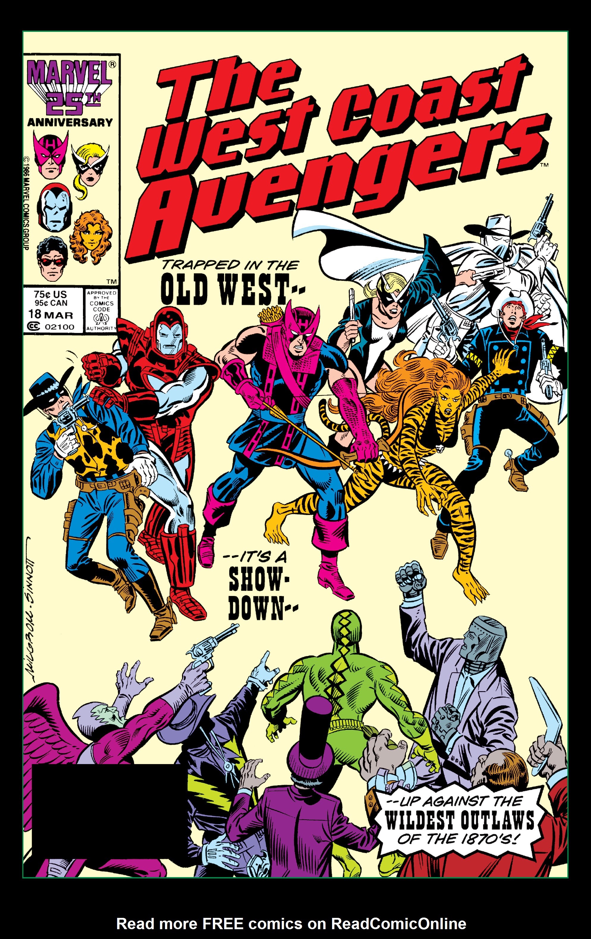 Read online Avengers West Coast Epic Collection: How The West Was Won comic -  Issue #Avengers West Coast Epic Collection Lost in Space-Time (Part 4) - 17