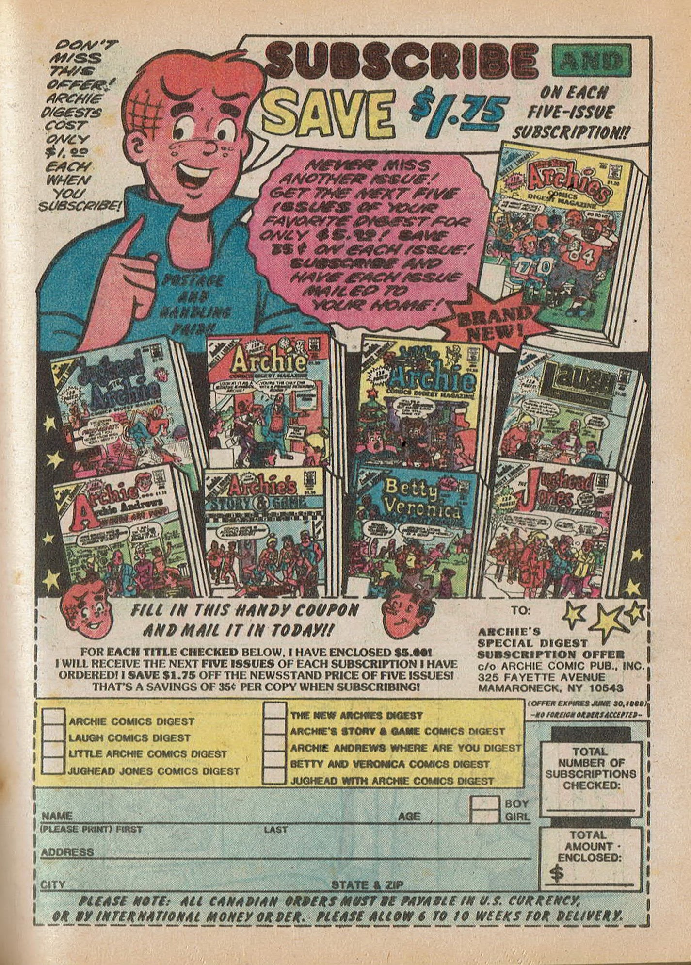 Read online Laugh Comics Digest comic -  Issue #81 - 65