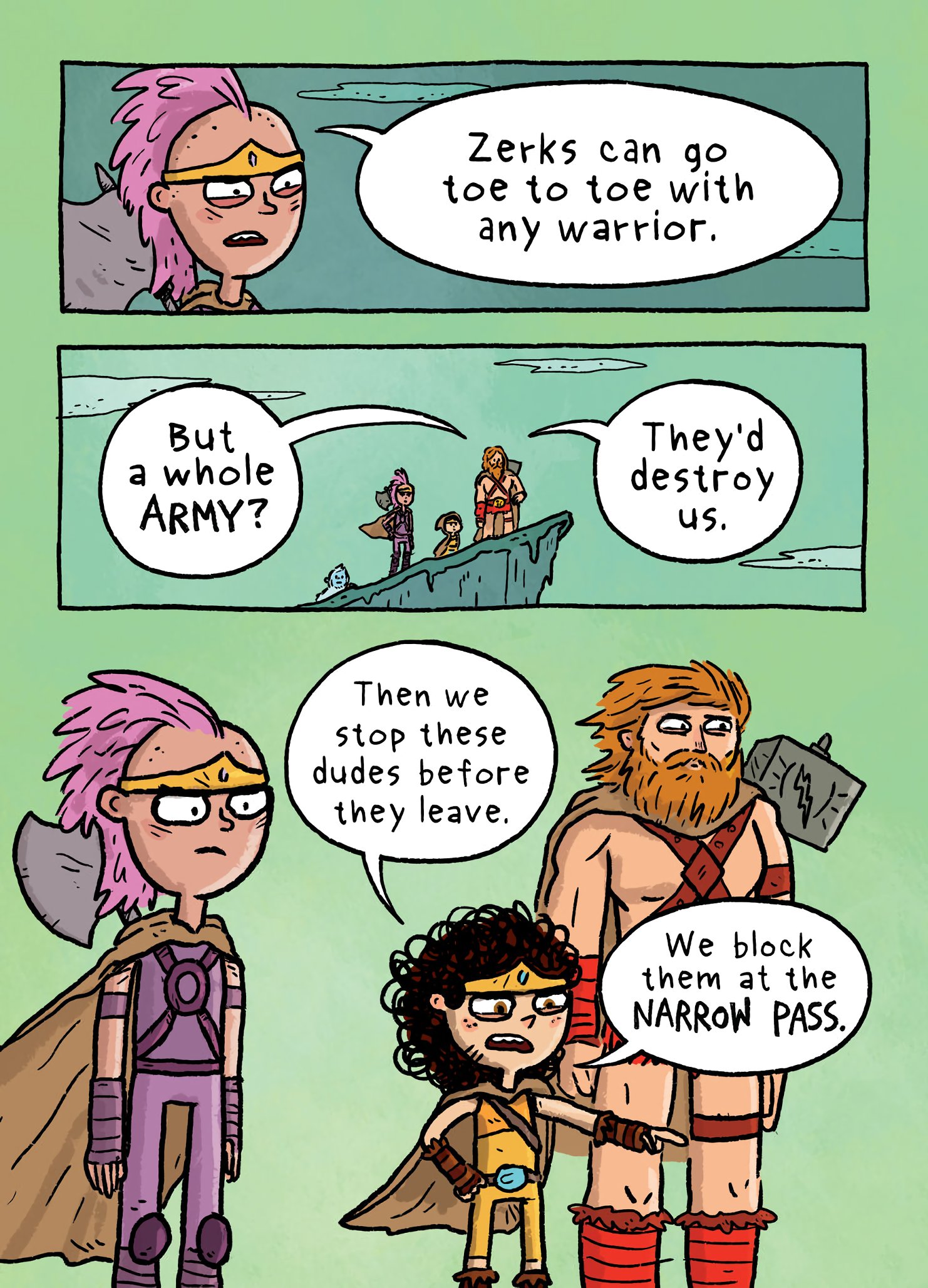 Read online Barb the Last Berzerker comic -  Issue # TPB 3 (Part 1) - 66