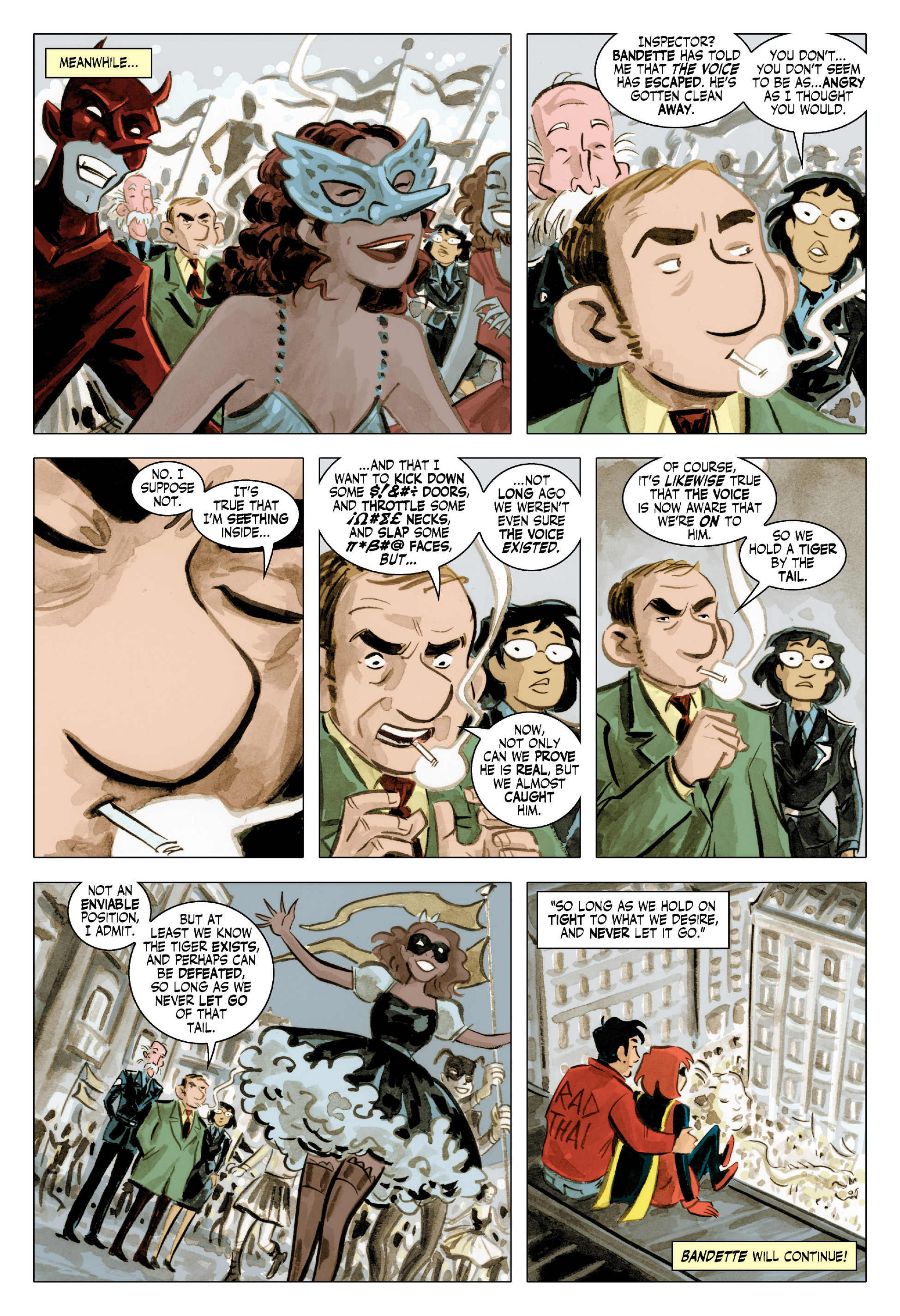Read online Bandette (2012) comic -  Issue #13 - 26