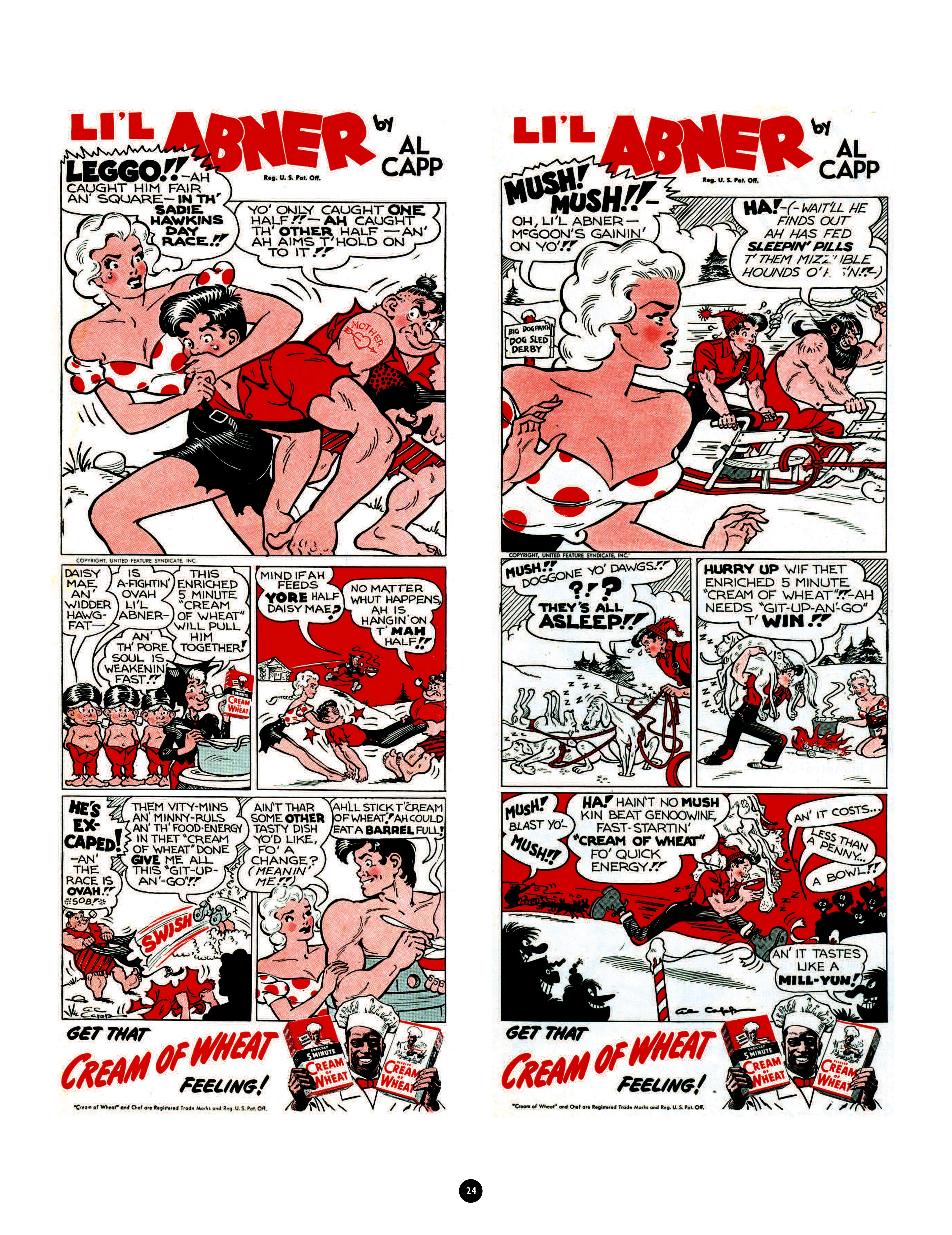 Read online Al Capp's Li'l Abner Complete Daily & Color Sunday Comics comic -  Issue # TPB 5 (Part 1) - 25
