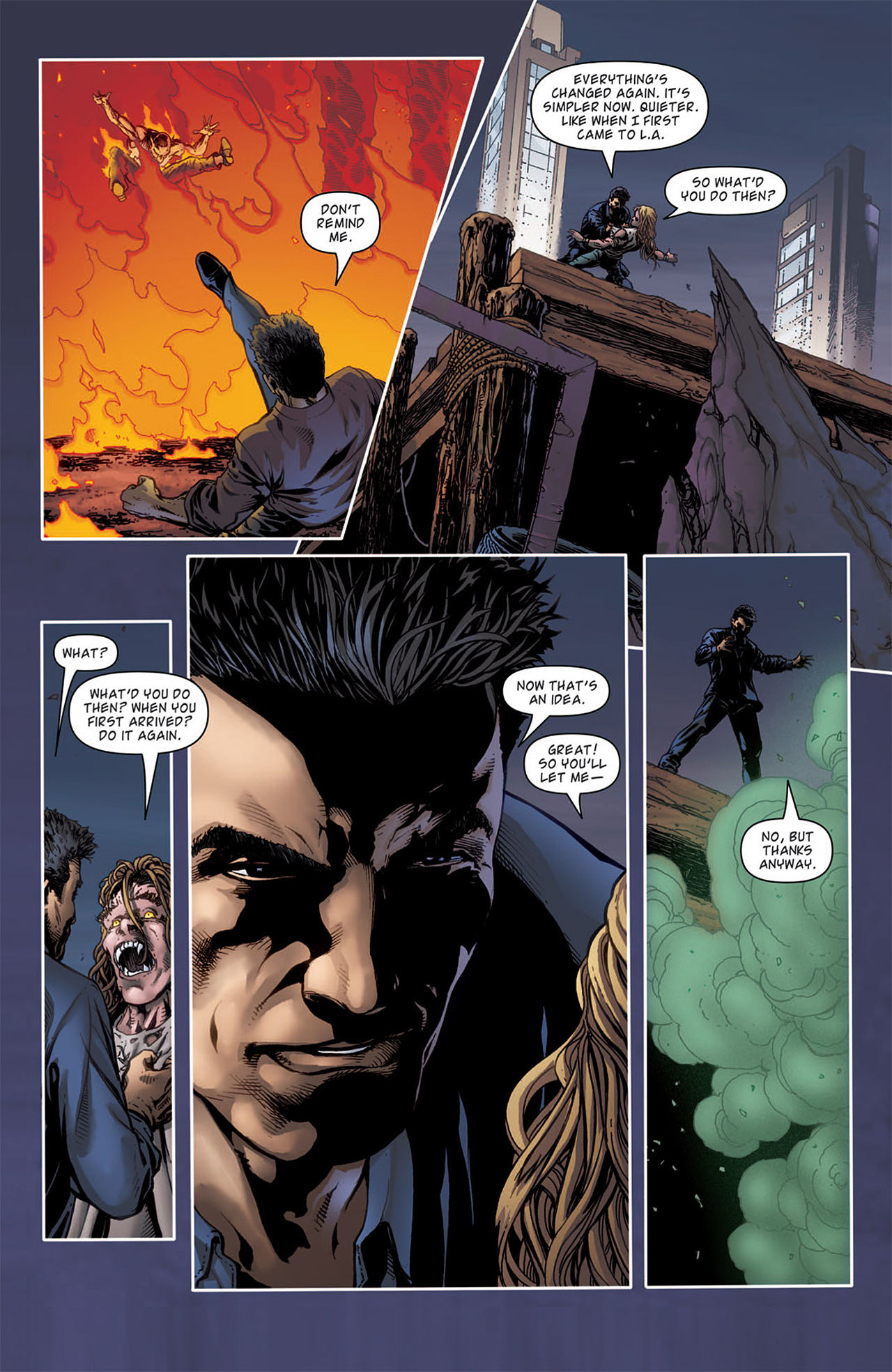 Read online Angel comic -  Issue #18 - 6