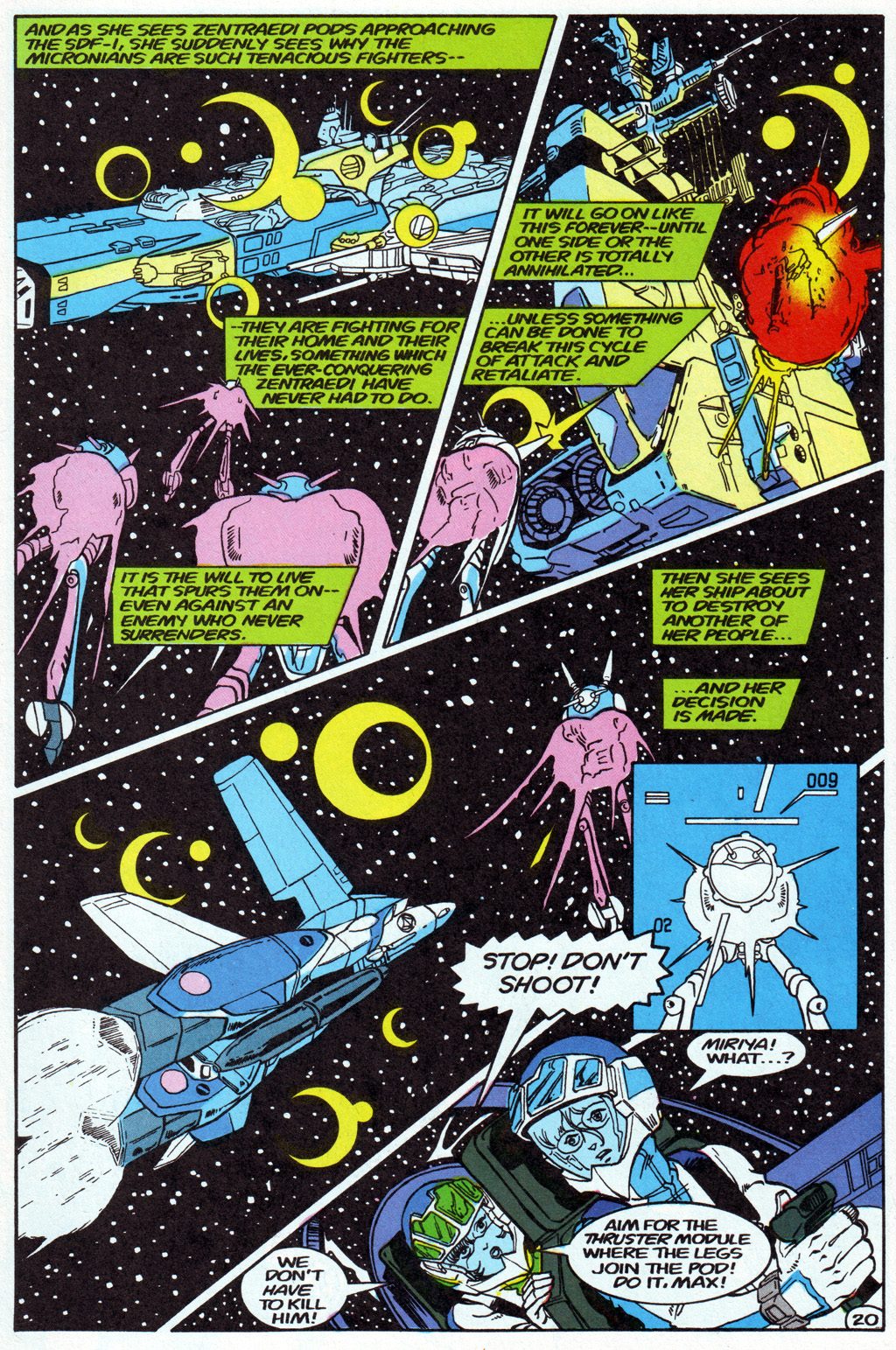 Read online Robotech The Macross Saga comic -  Issue #25 - 21