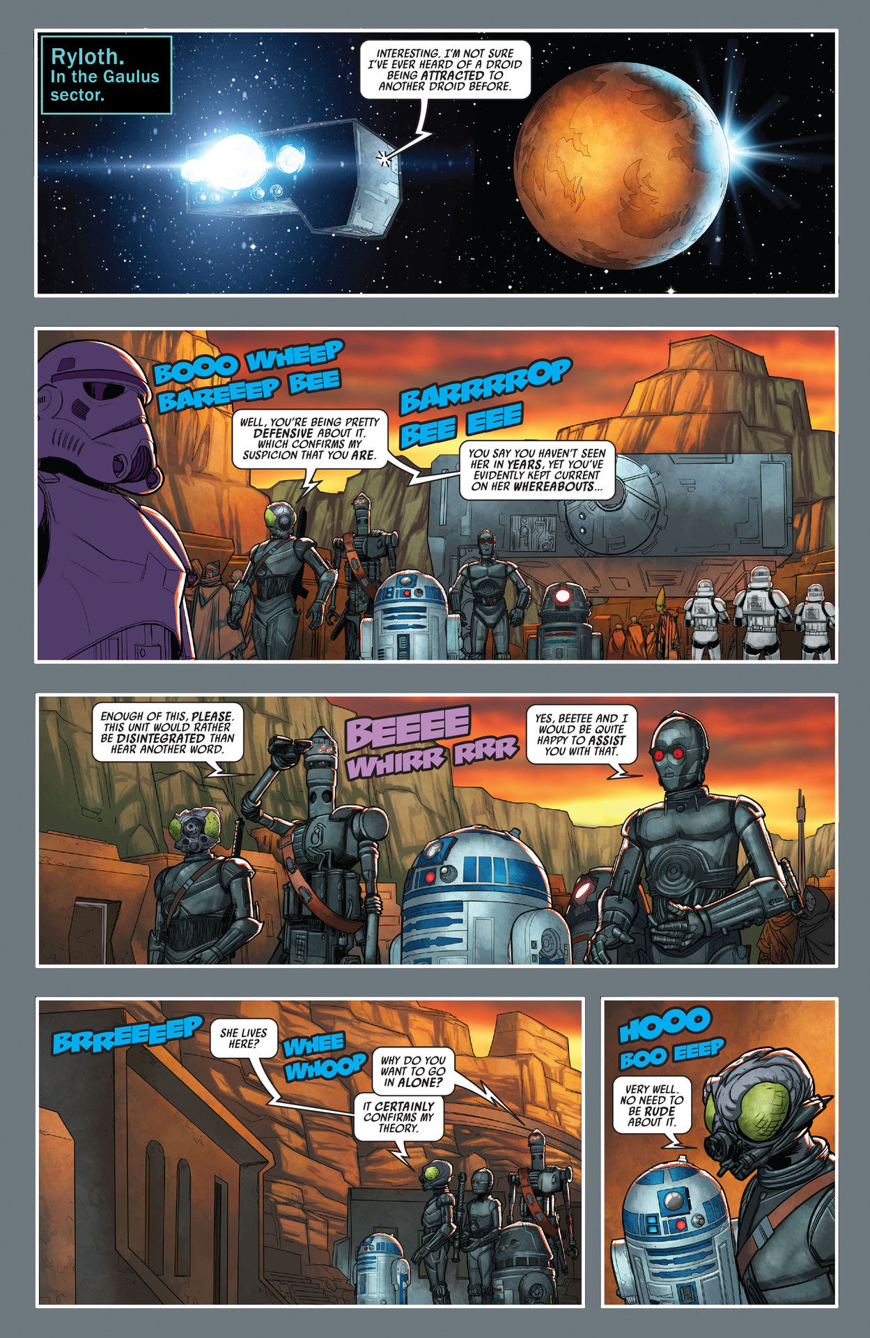 Read online Star Wars: Dark Droids - D-Squad comic -  Issue #3 - 13
