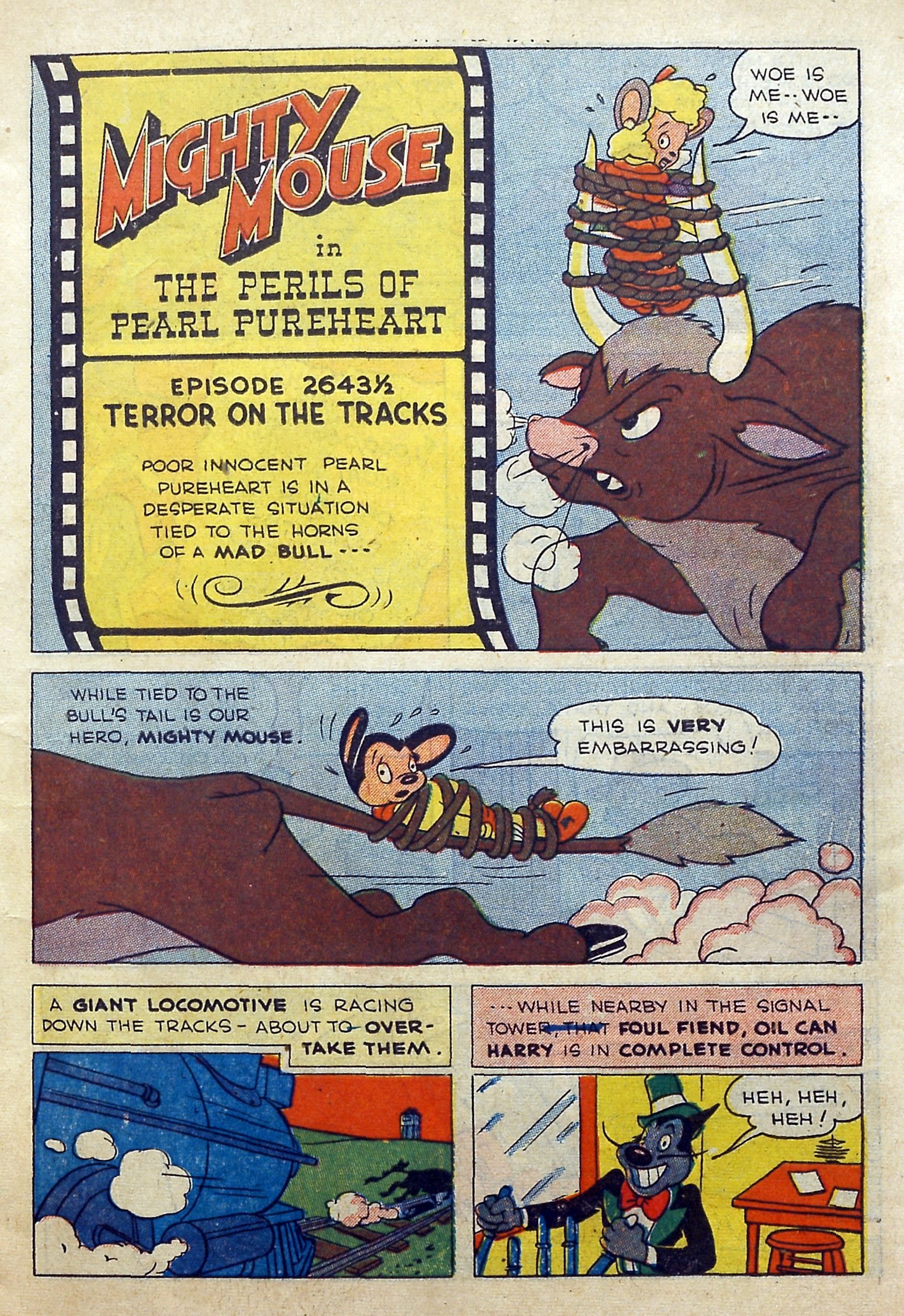 Read online Paul Terry's Mighty Mouse Comics comic -  Issue #13 - 3